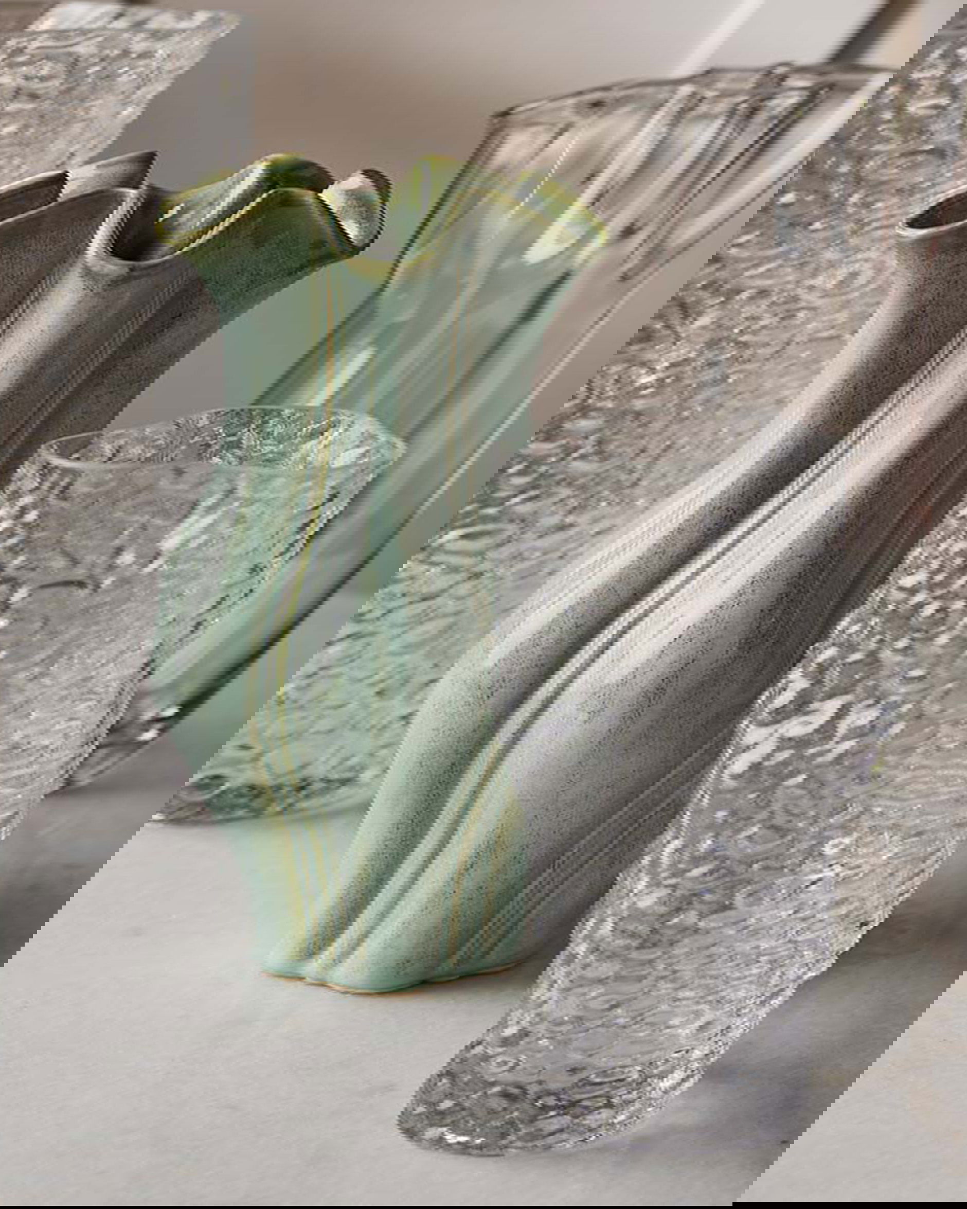 Zoey vaas helder glas