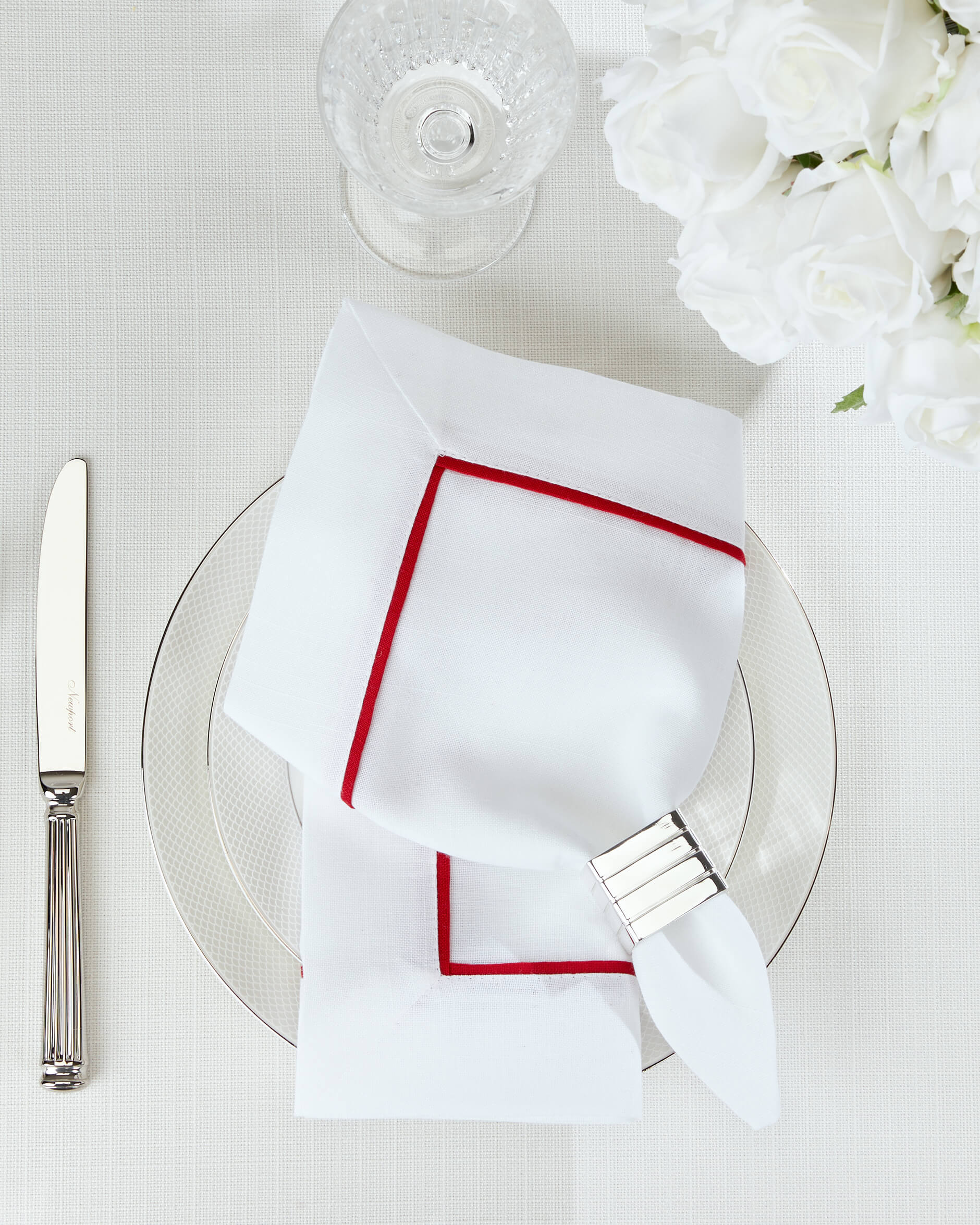 Castleford lautasliina valkoinen