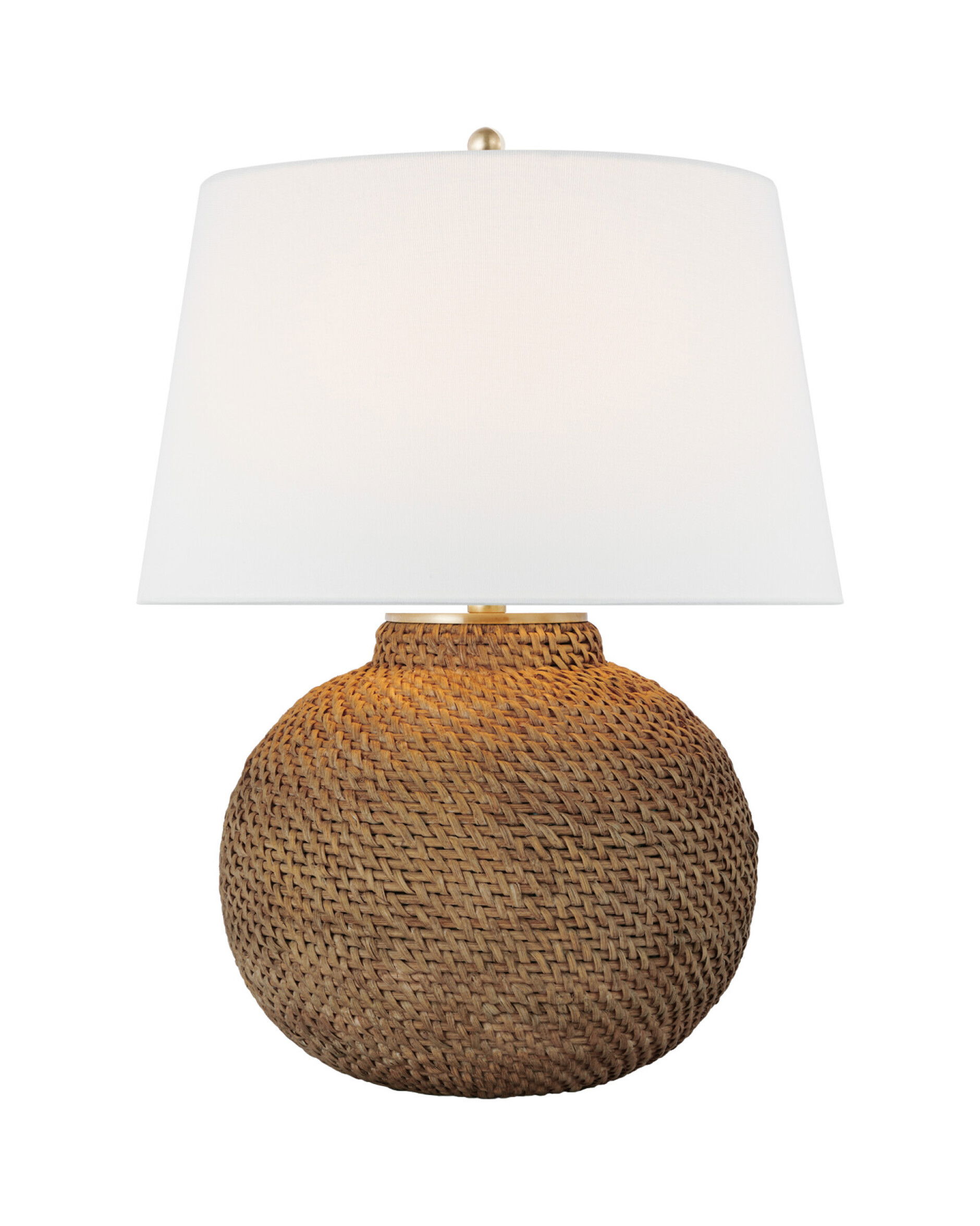 Avedon Small Table Lamp Natural Rattan