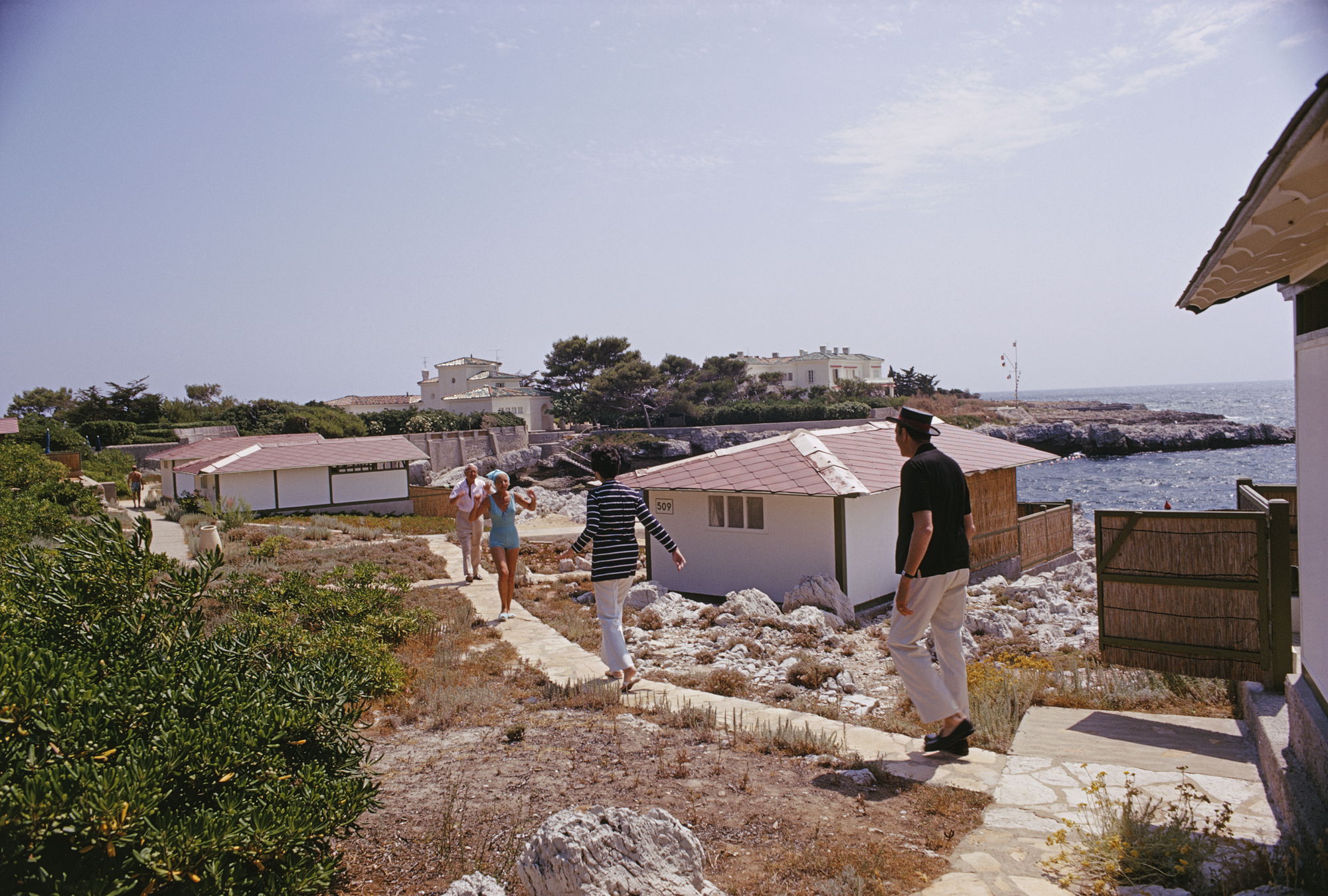 Holidaymakers In Antibes
