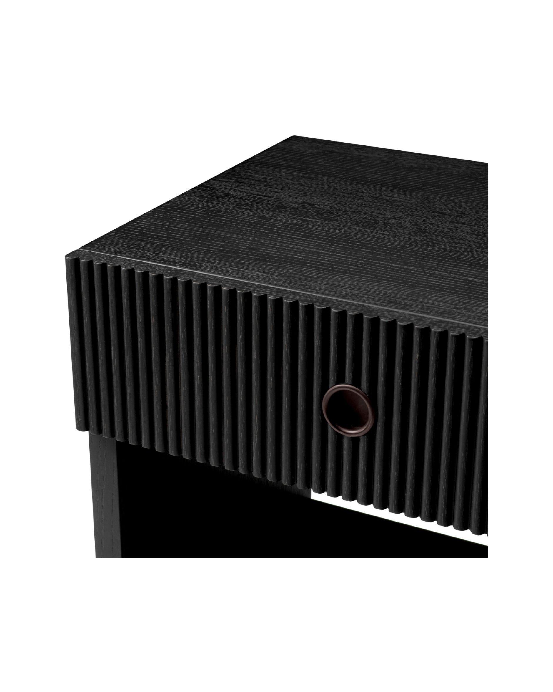 Dimitrios sängbord charcoal grey