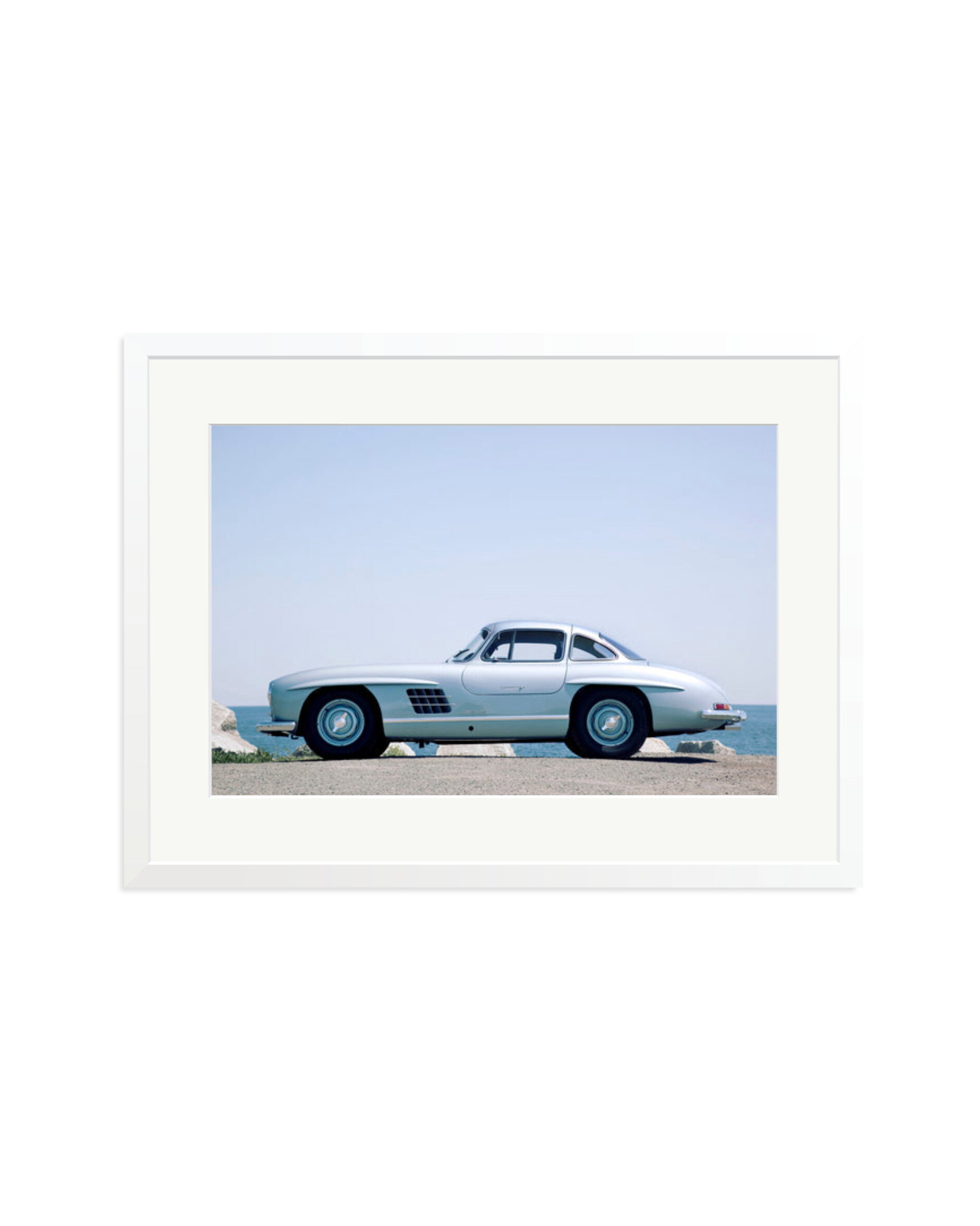 1956 Mercedes Benz White / XL