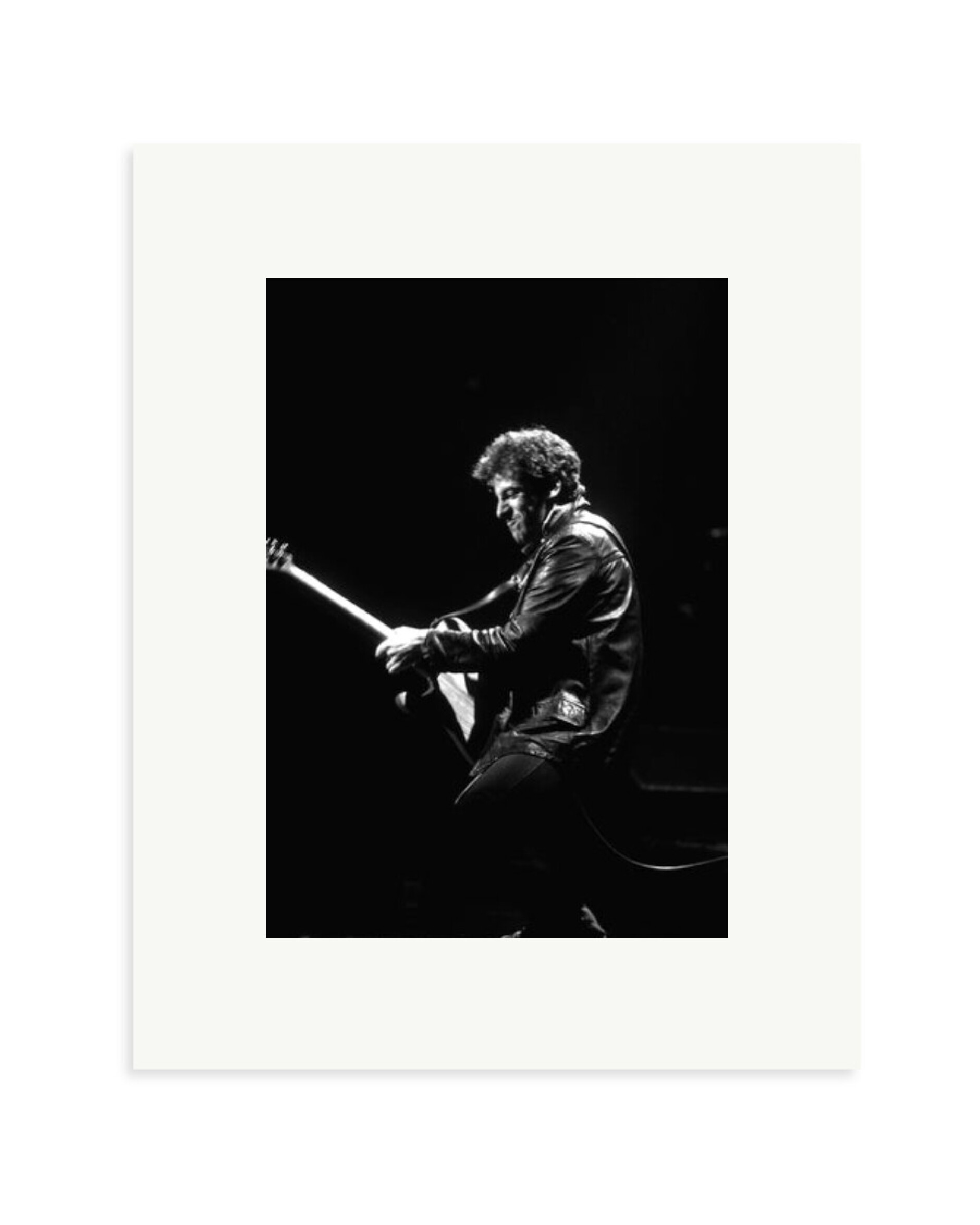 Bruce Springsteen In Detroit Print Only / Small