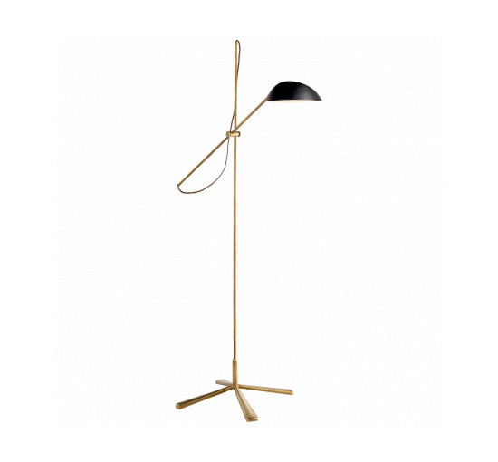 antique floor lamp brass