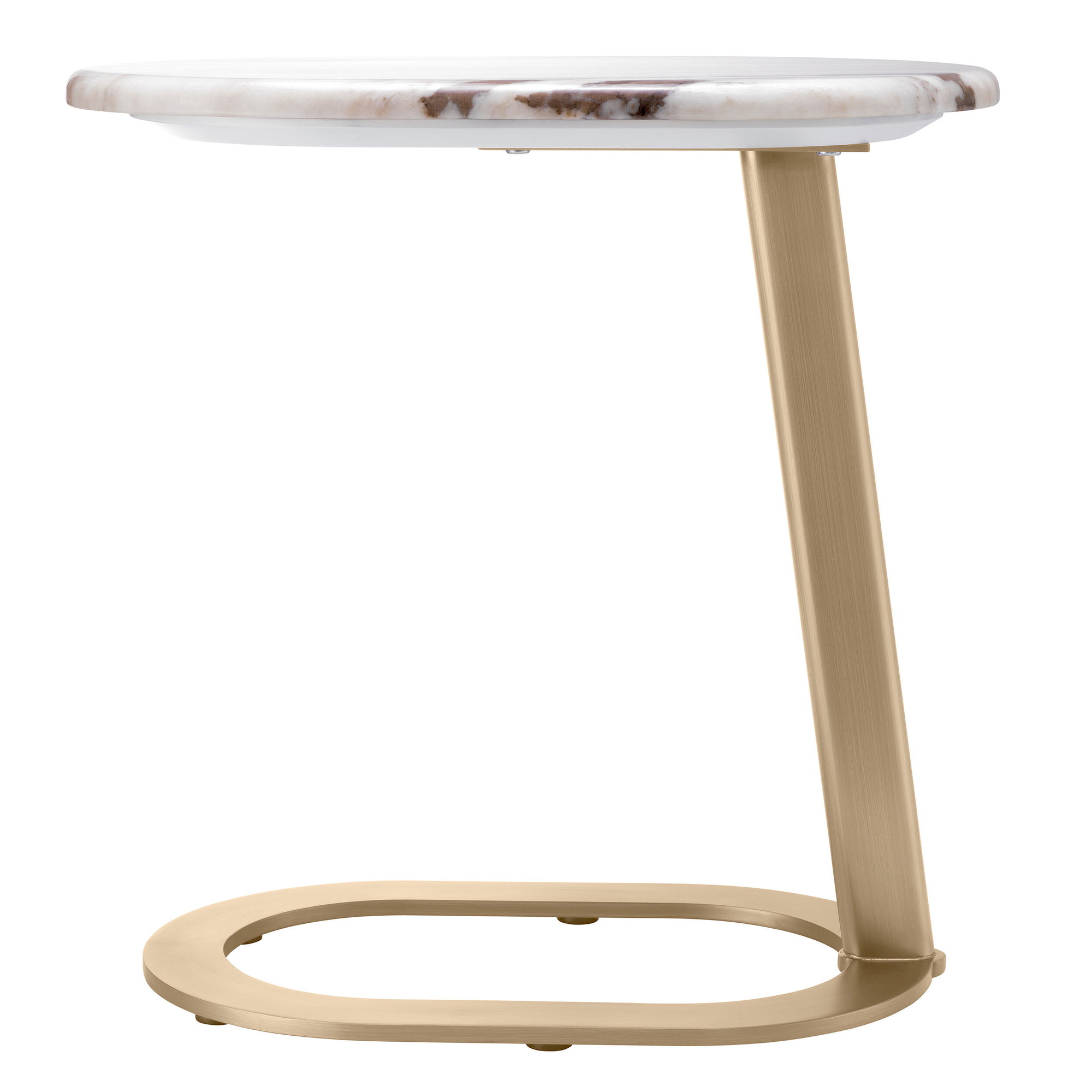 Oyo Side Table Light Marble