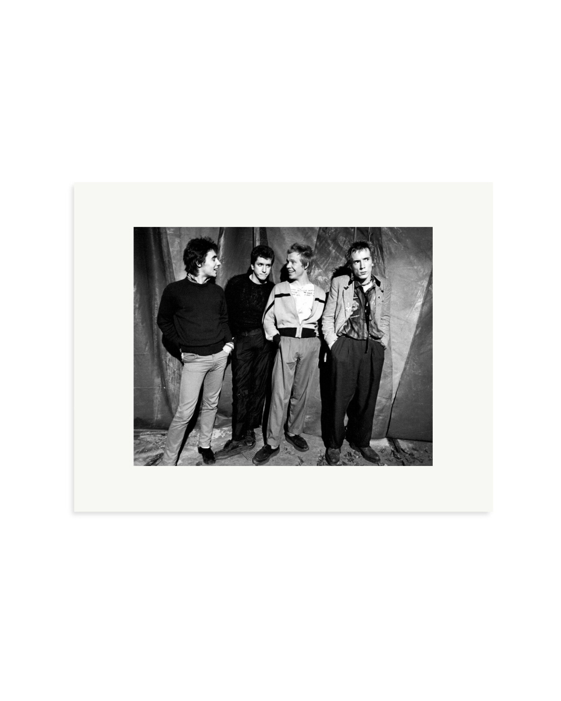 The Sex Pistols Backstage Print Only / Small