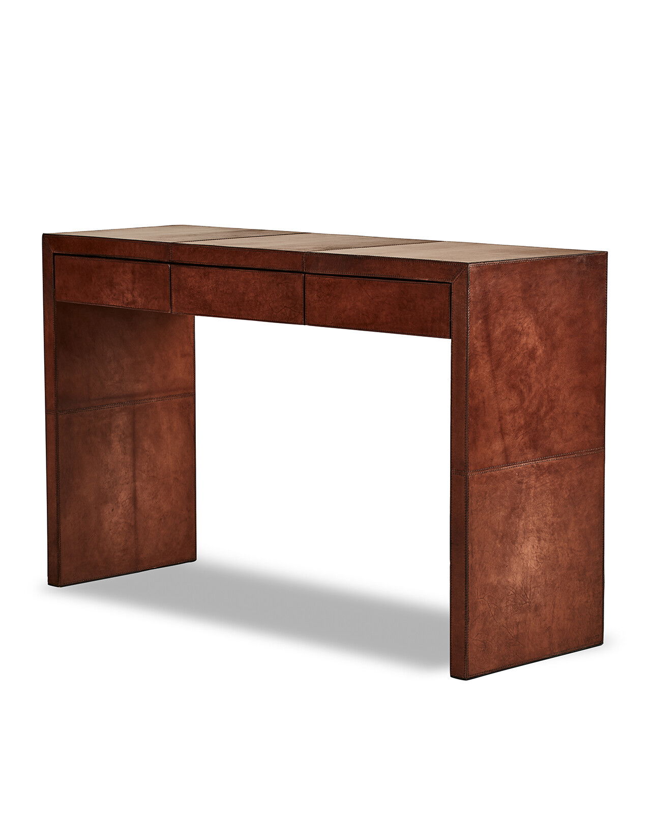 Kensington skrivbord läder