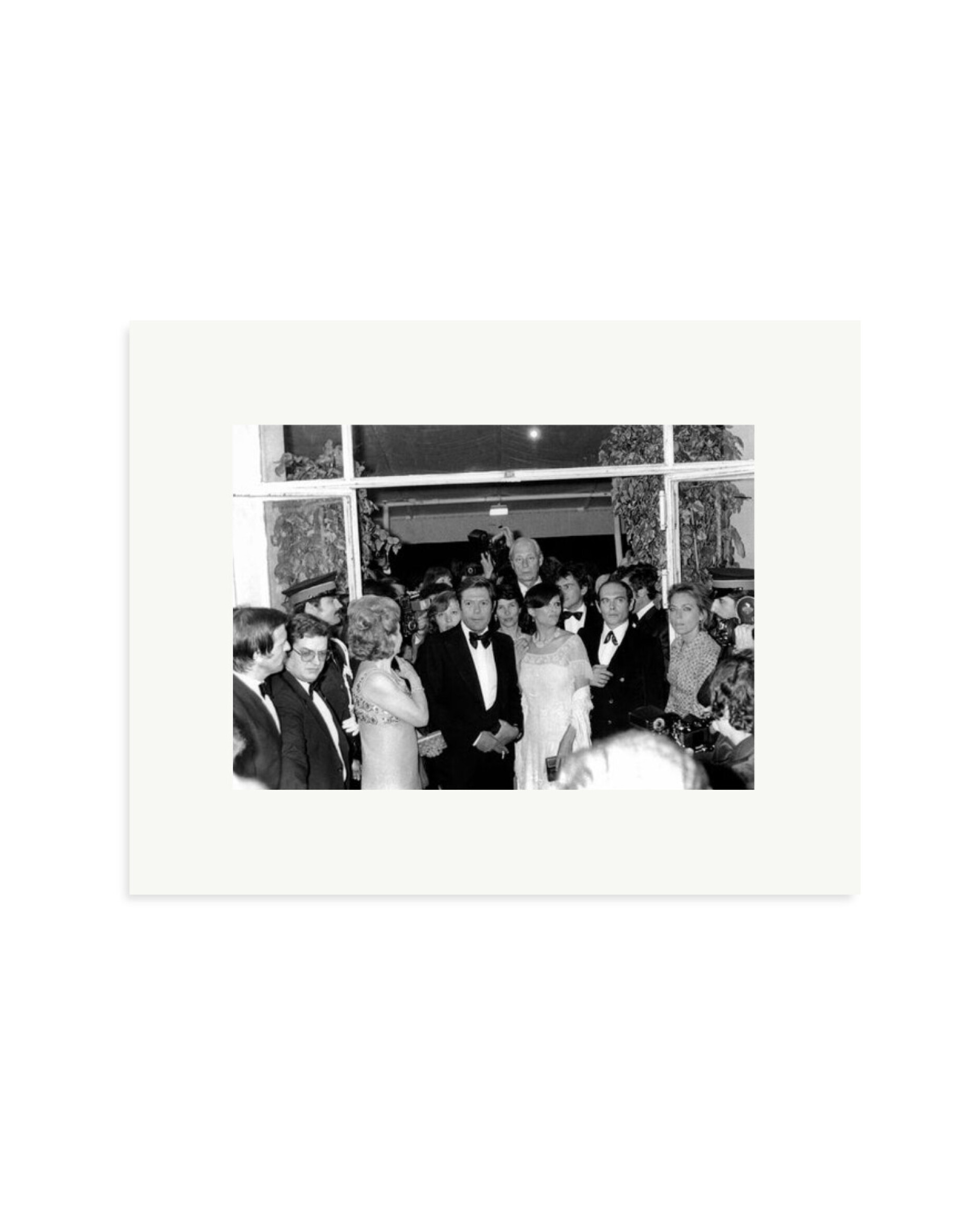 Mastroianni and Cardinale in Cannes Print Only / Small