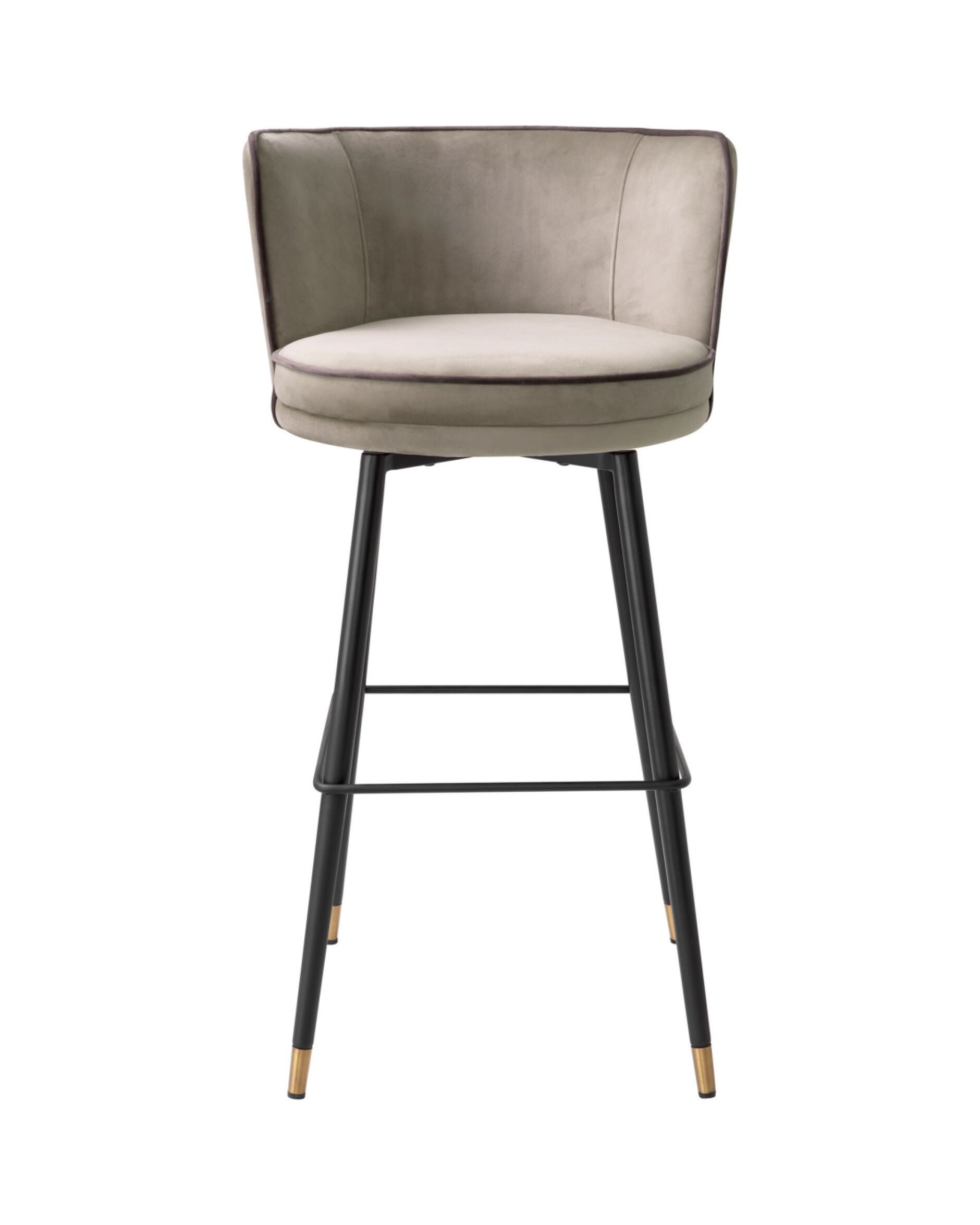 Grenada barstol savona greige velvet