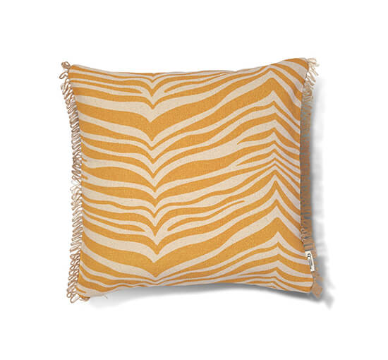 Gul - Zebra pyntepude grøn