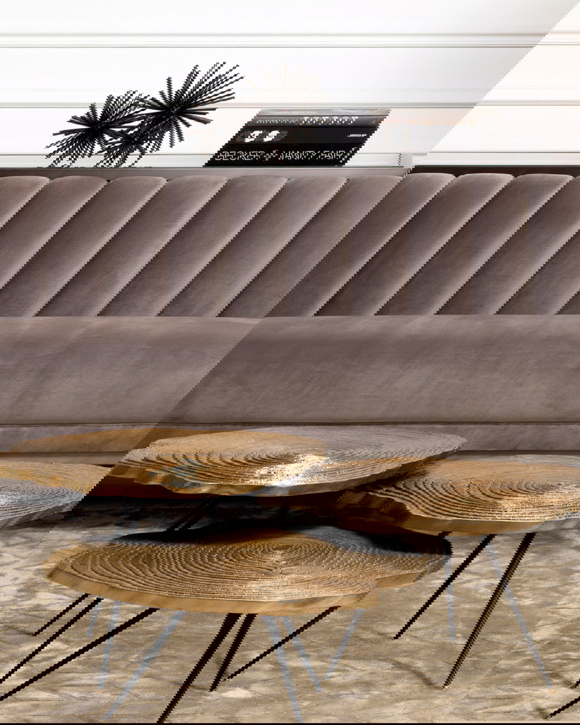 Object Meteor Bronze set of 3