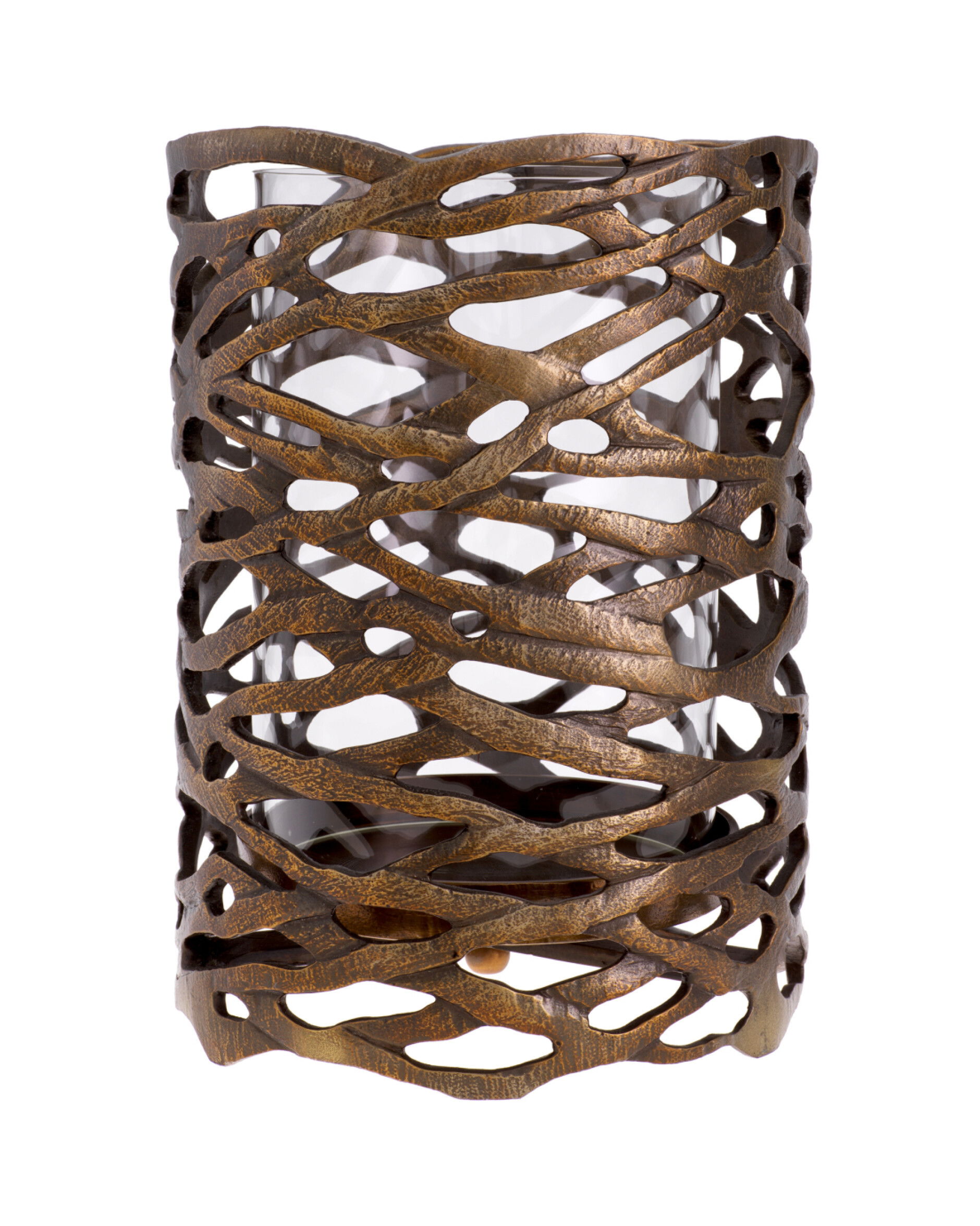 Lanai Hurricane Vintage Brass