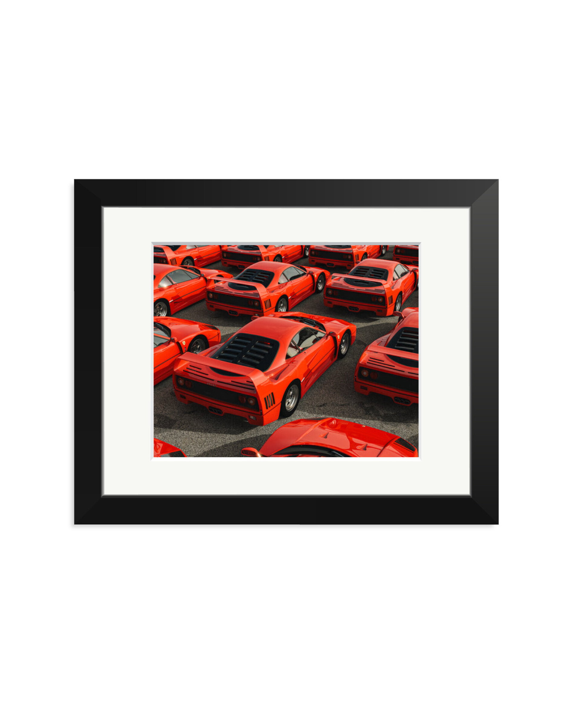 Ferrari F40 Parking Only Black / Small