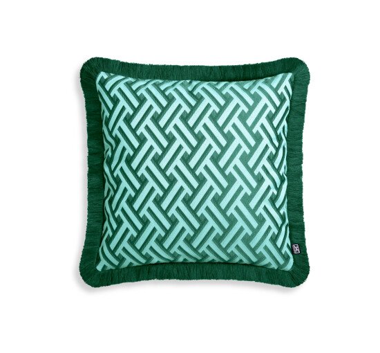 Green - Doris cushion blue