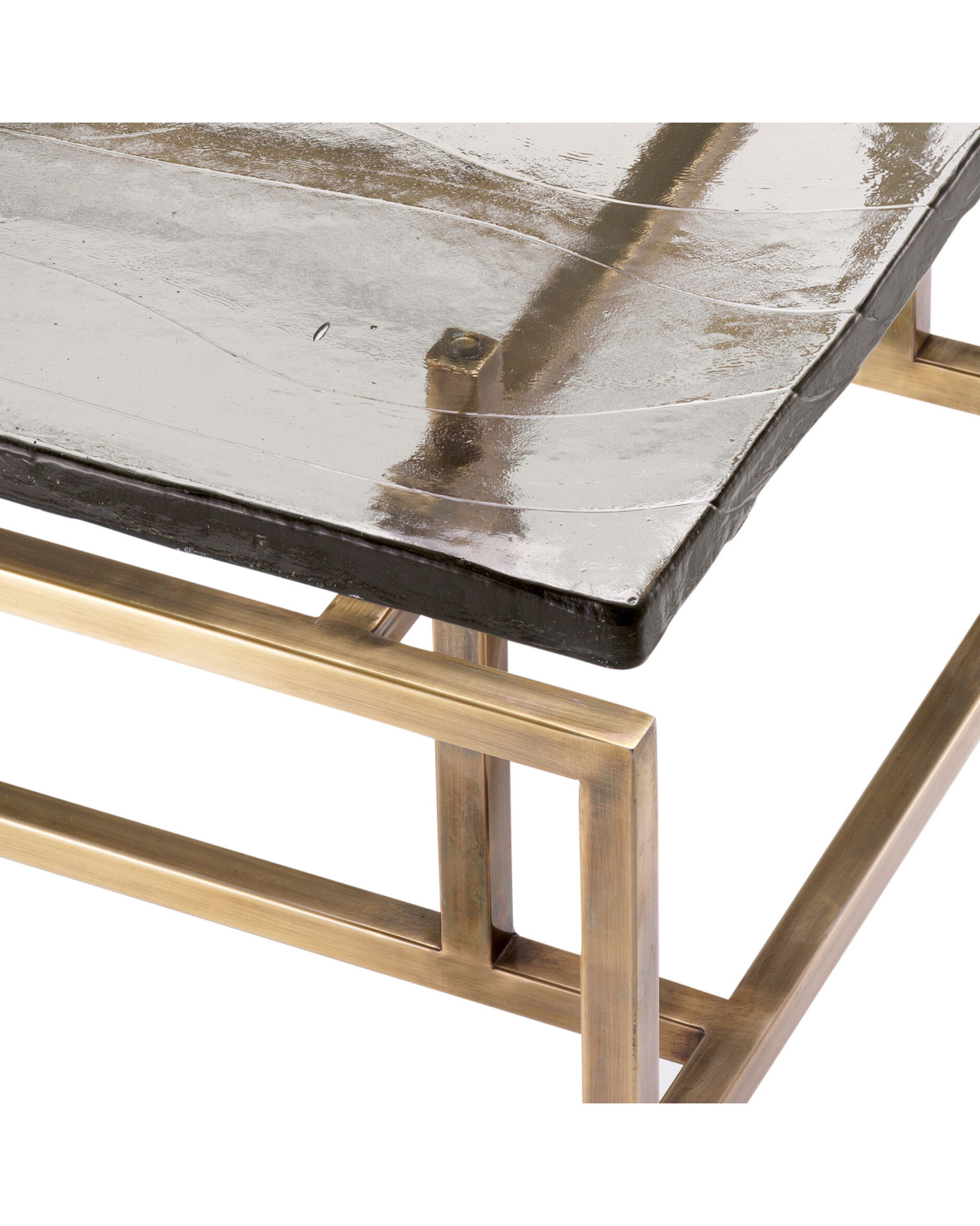 Schlumberg Coffee Table Vintage Brass