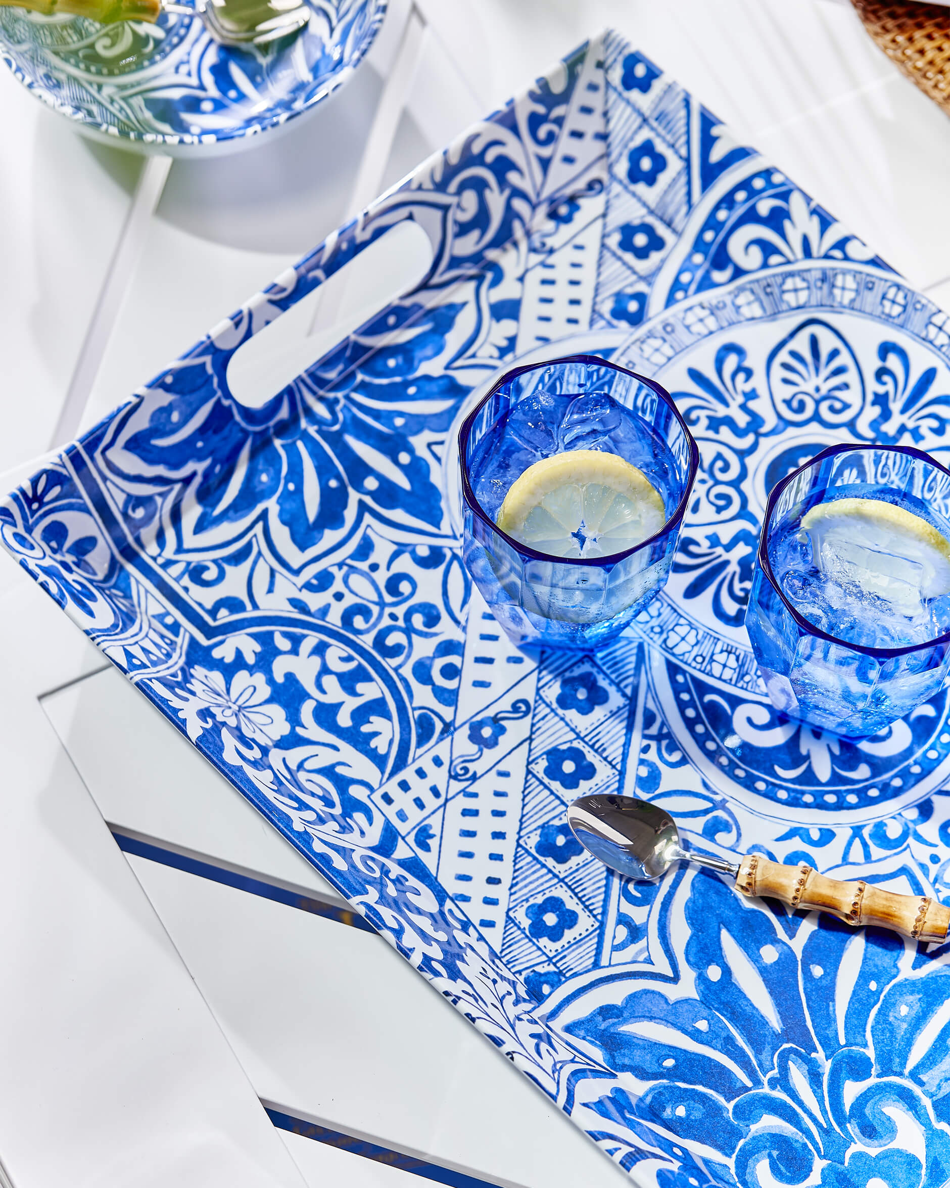 St. Tropez serveringsbricka melamin