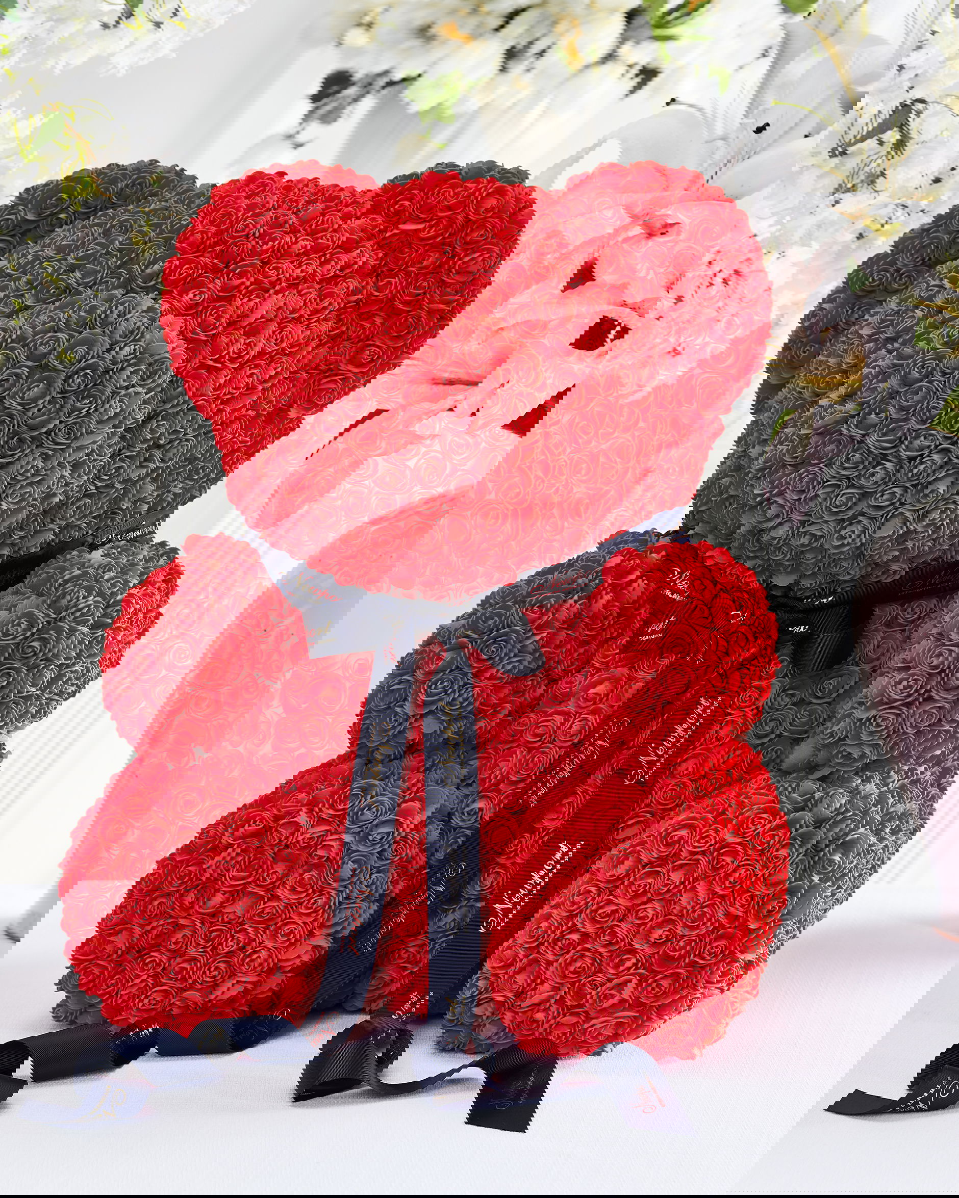 Valentina rosbjörn röd