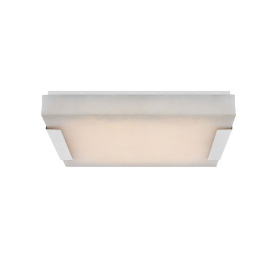 Polished Nickel - Covet plafond antik mässing L