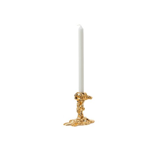 Drip candlestick gold