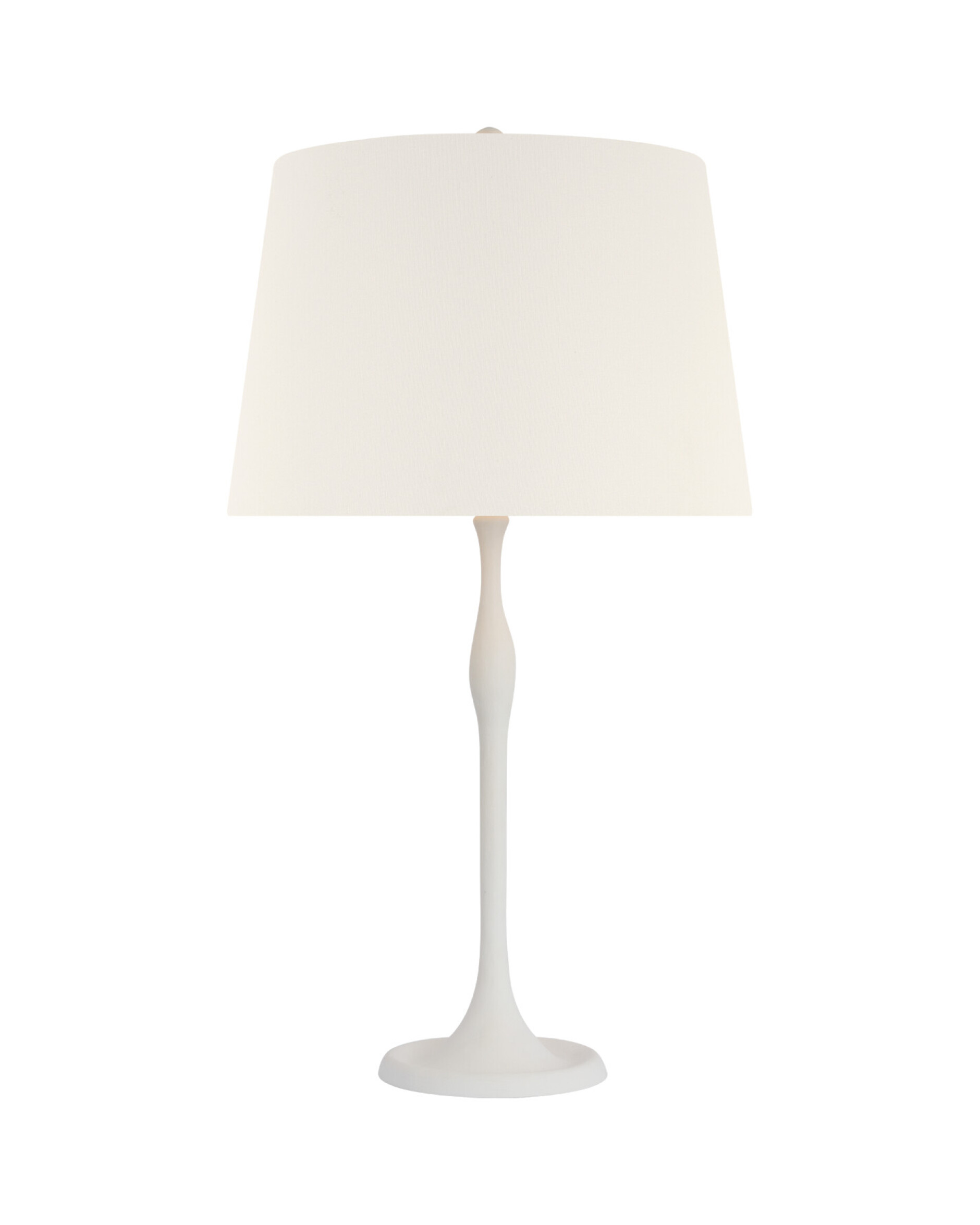 Romero Table Lamp White/Linen