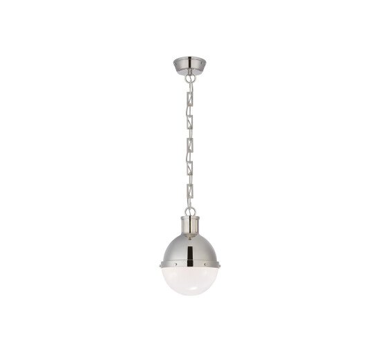 null - Small Hicks Pendant Polished Nickel