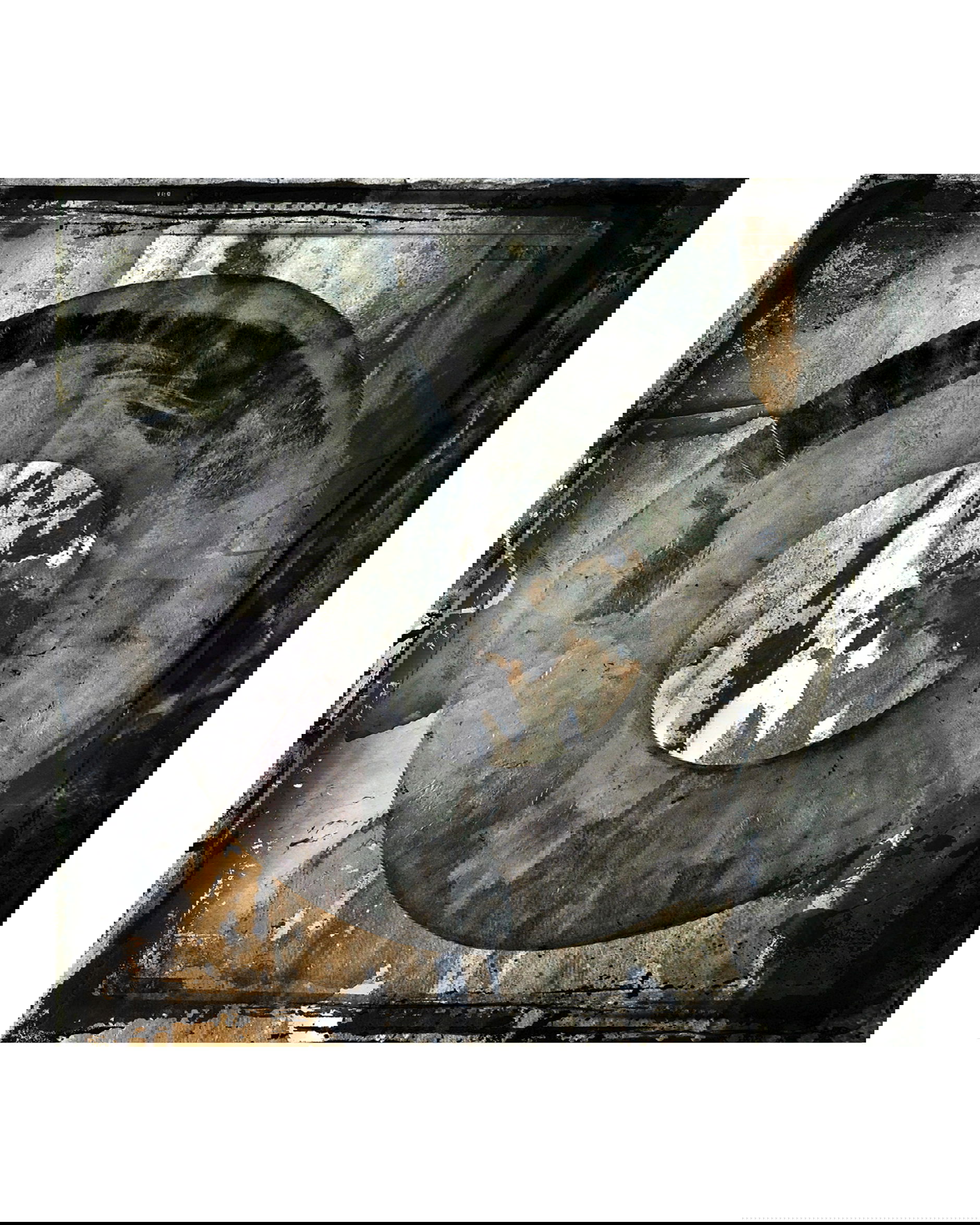 Abstract Circle Brown