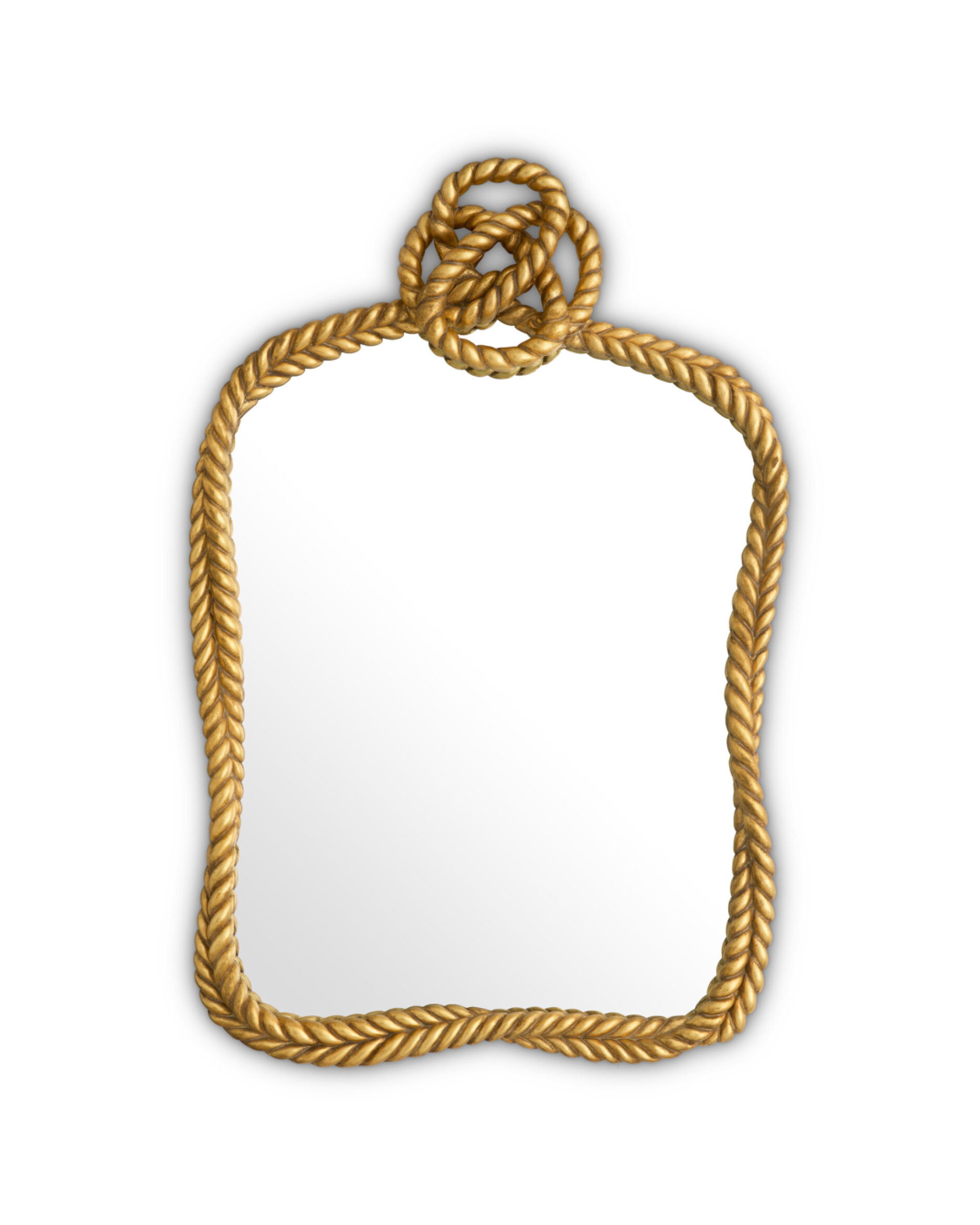 Vincenso spegel antik guld S