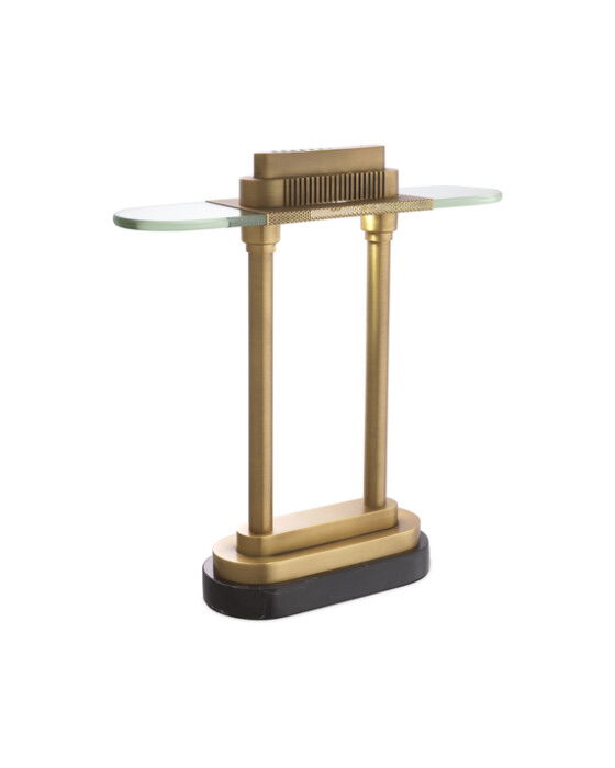 Bologno bordslampa antik mässing