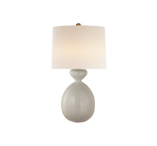 Bone Craquelure - Gannet Table Lamp Marbled Sienna