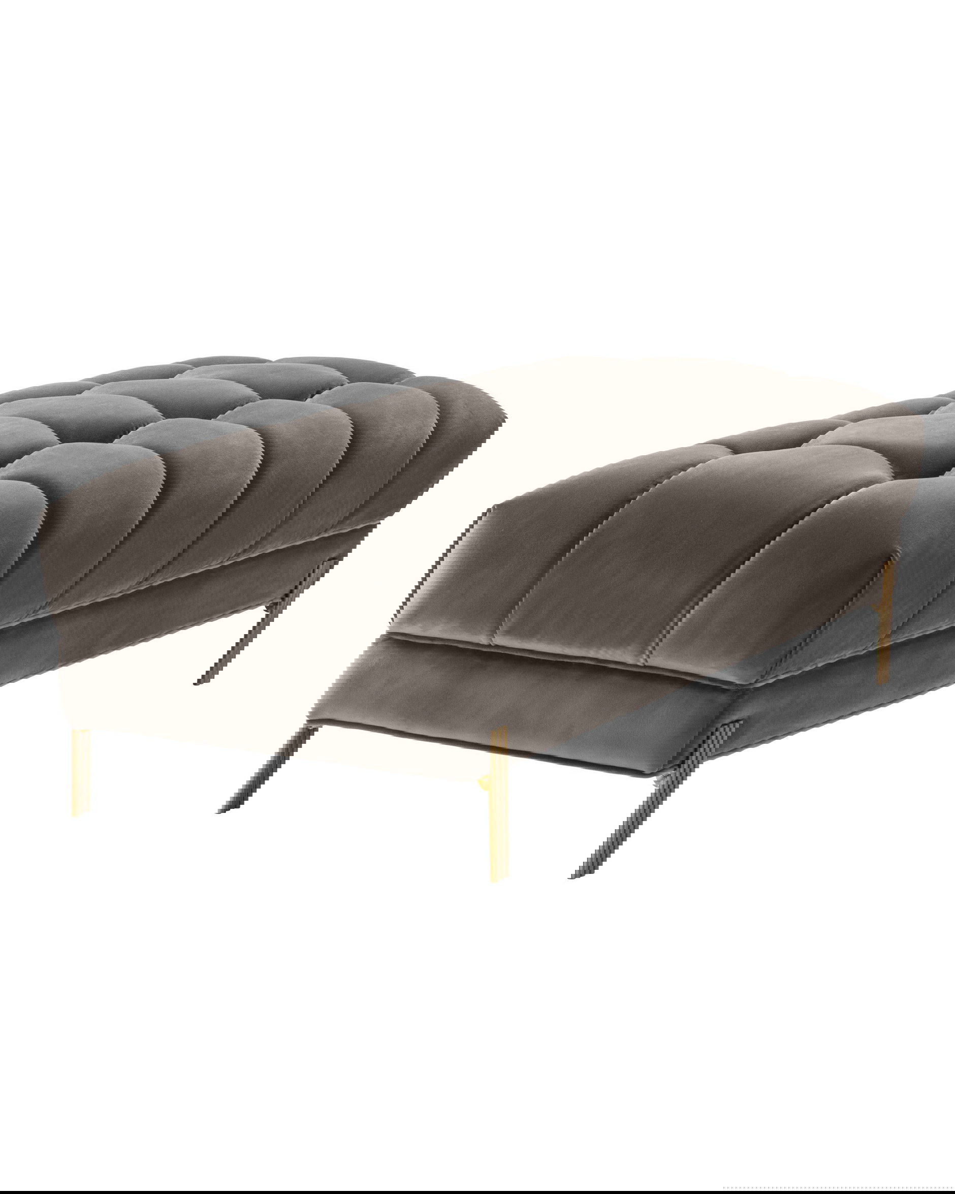 Sienna bänk savona grå