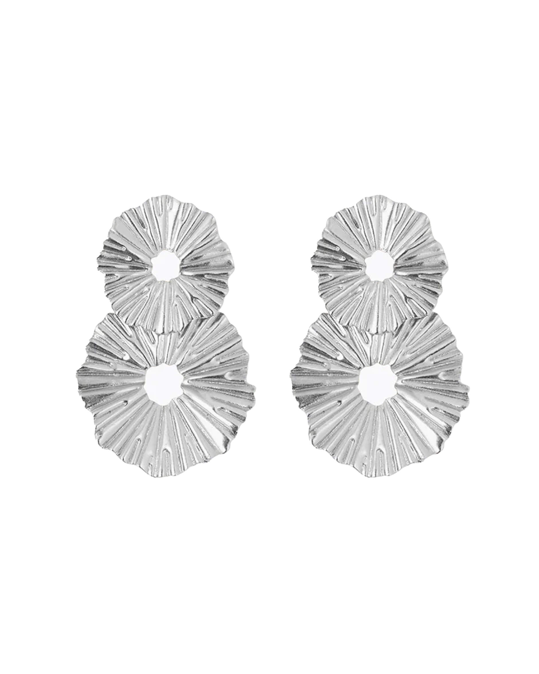 Vassia örhängen rhodium