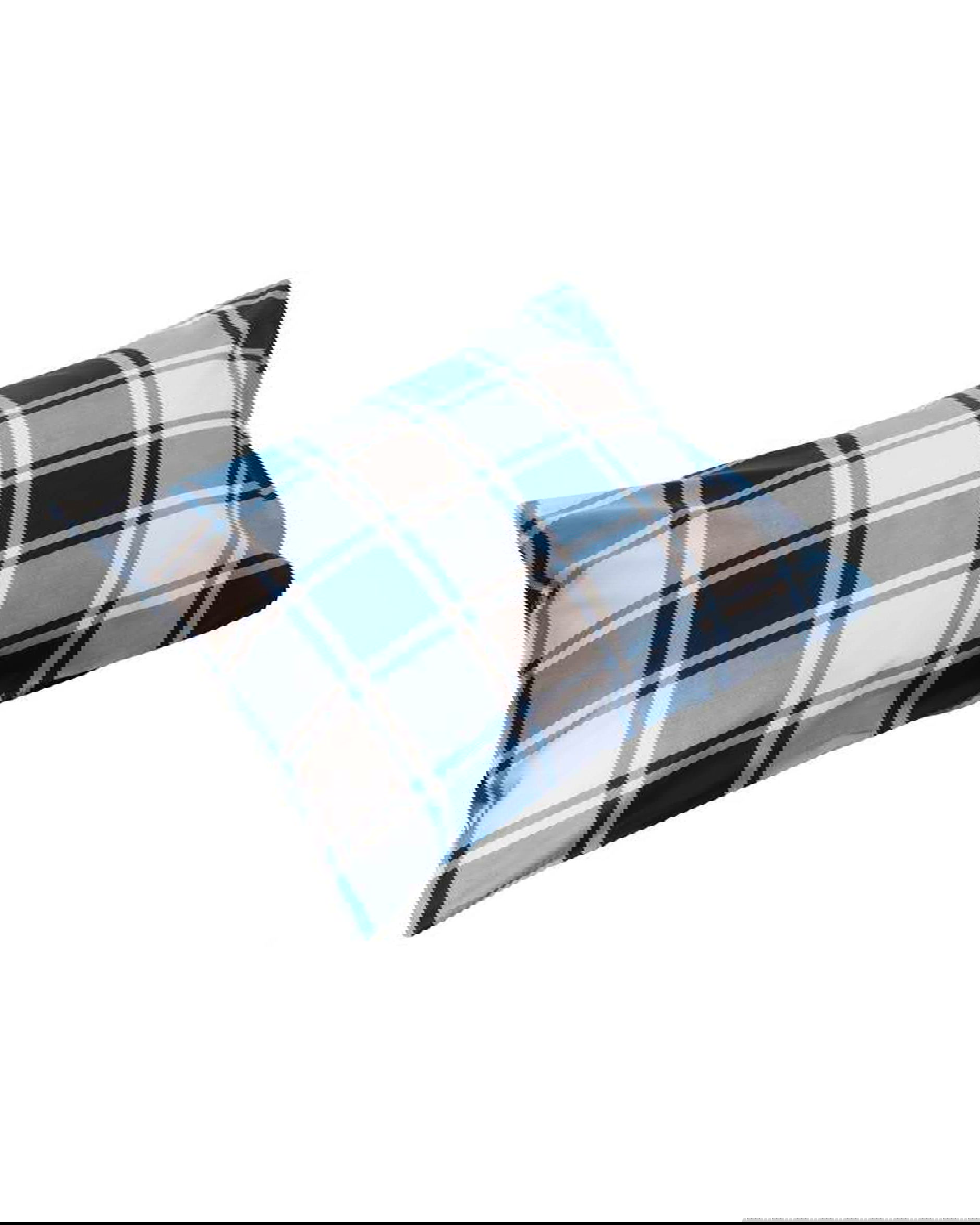 Wyoming örngott rutigt 2-pack