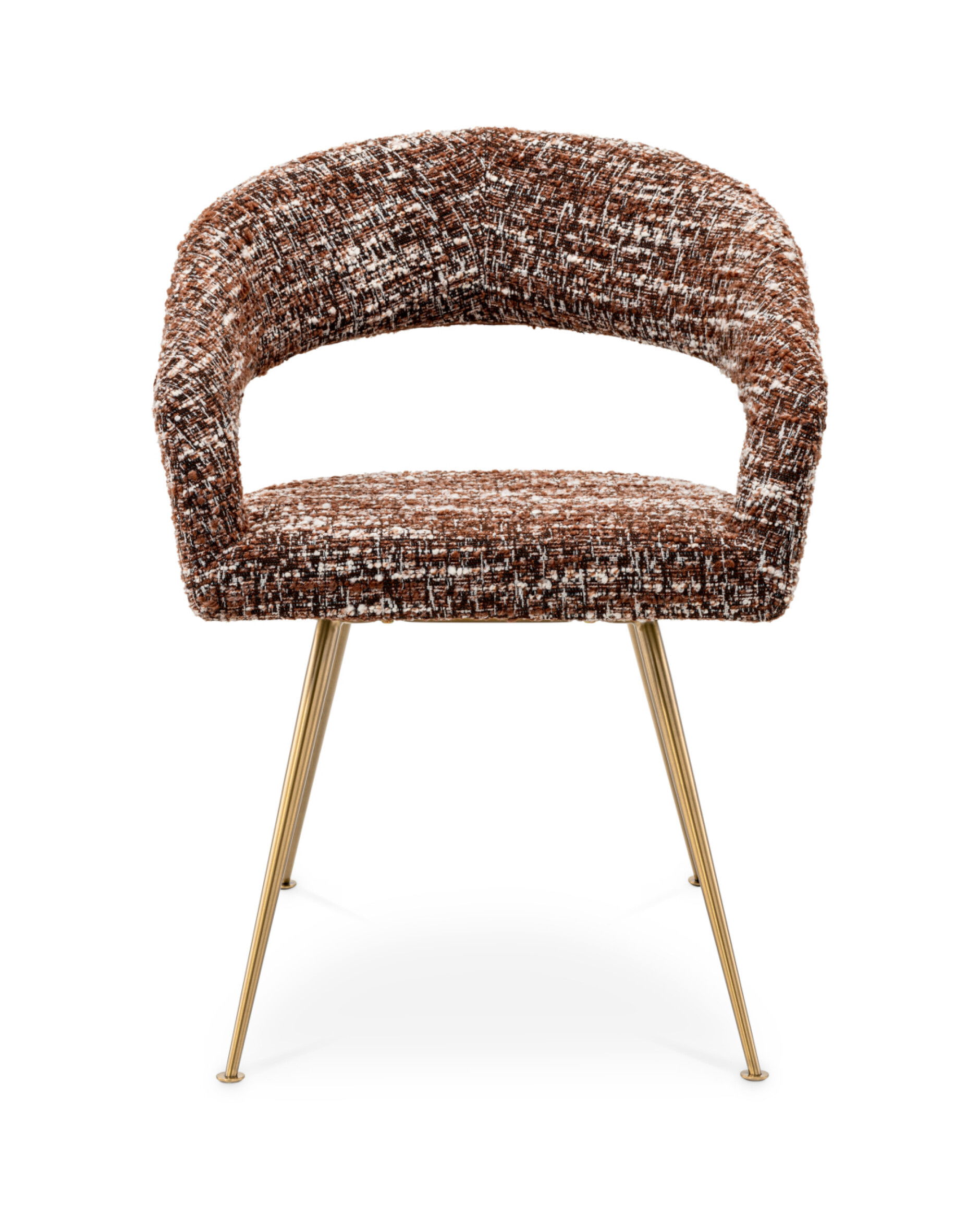 Bravo matstol bouclé sonata red