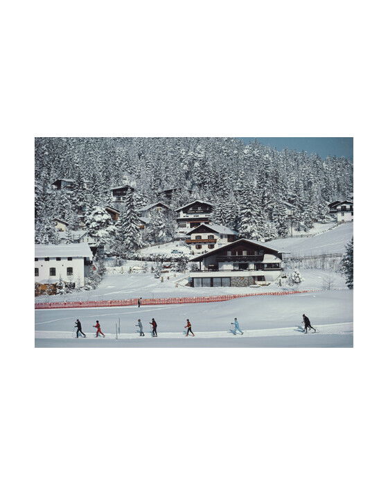 Skiing in Seefeld