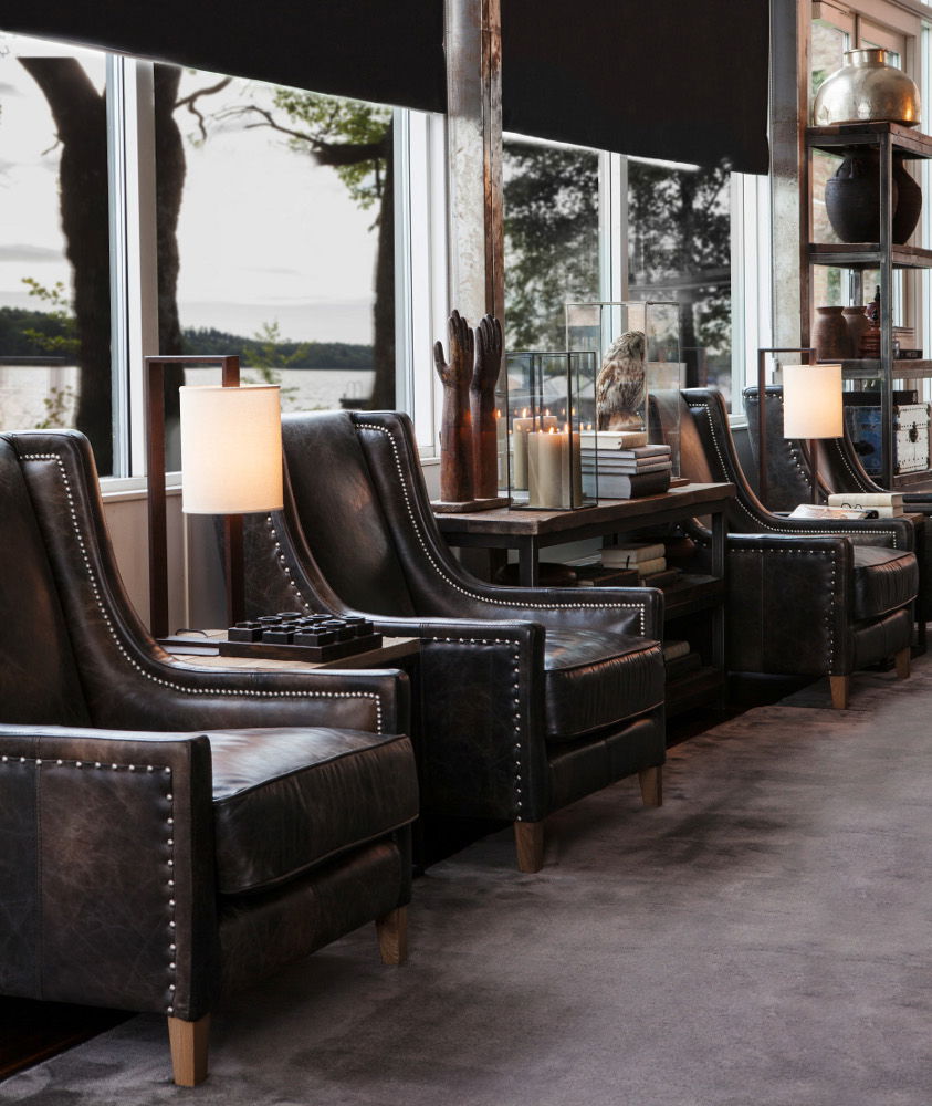 AW44 Ledersessel Fudge