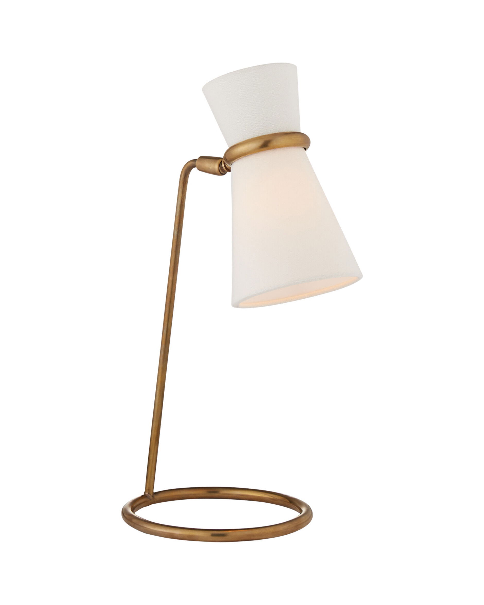 Clarkson bordslampa antik mässing