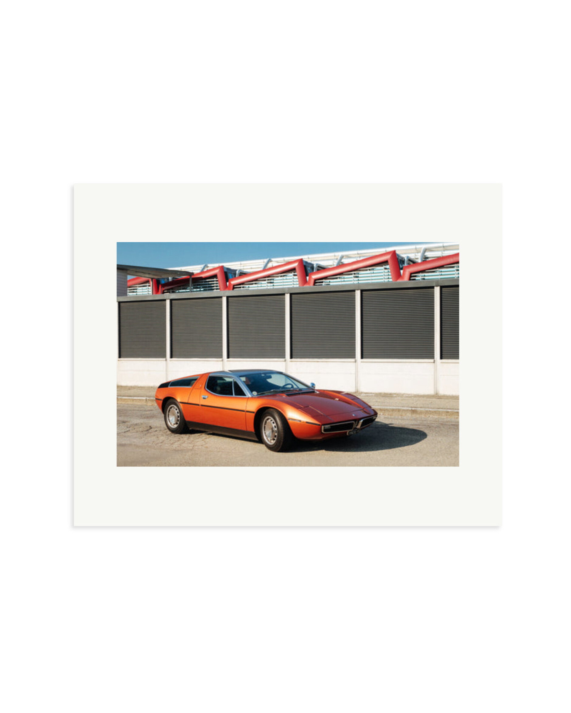 Maserati Bora Print Only / Medium