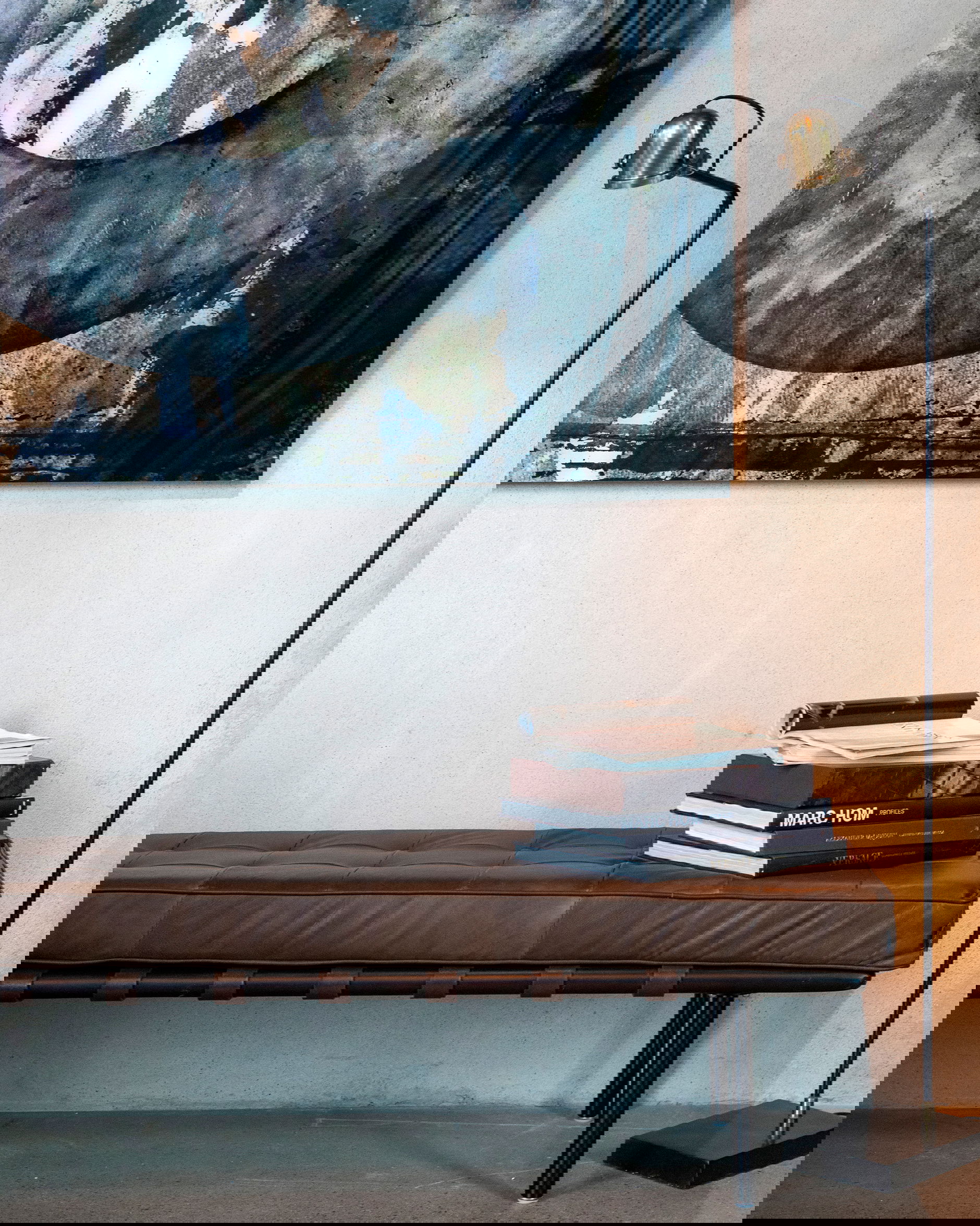 Leipzig golvlampa svart