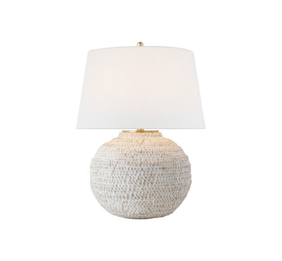 null - Avedon Small Table Lamp Natural Rattan