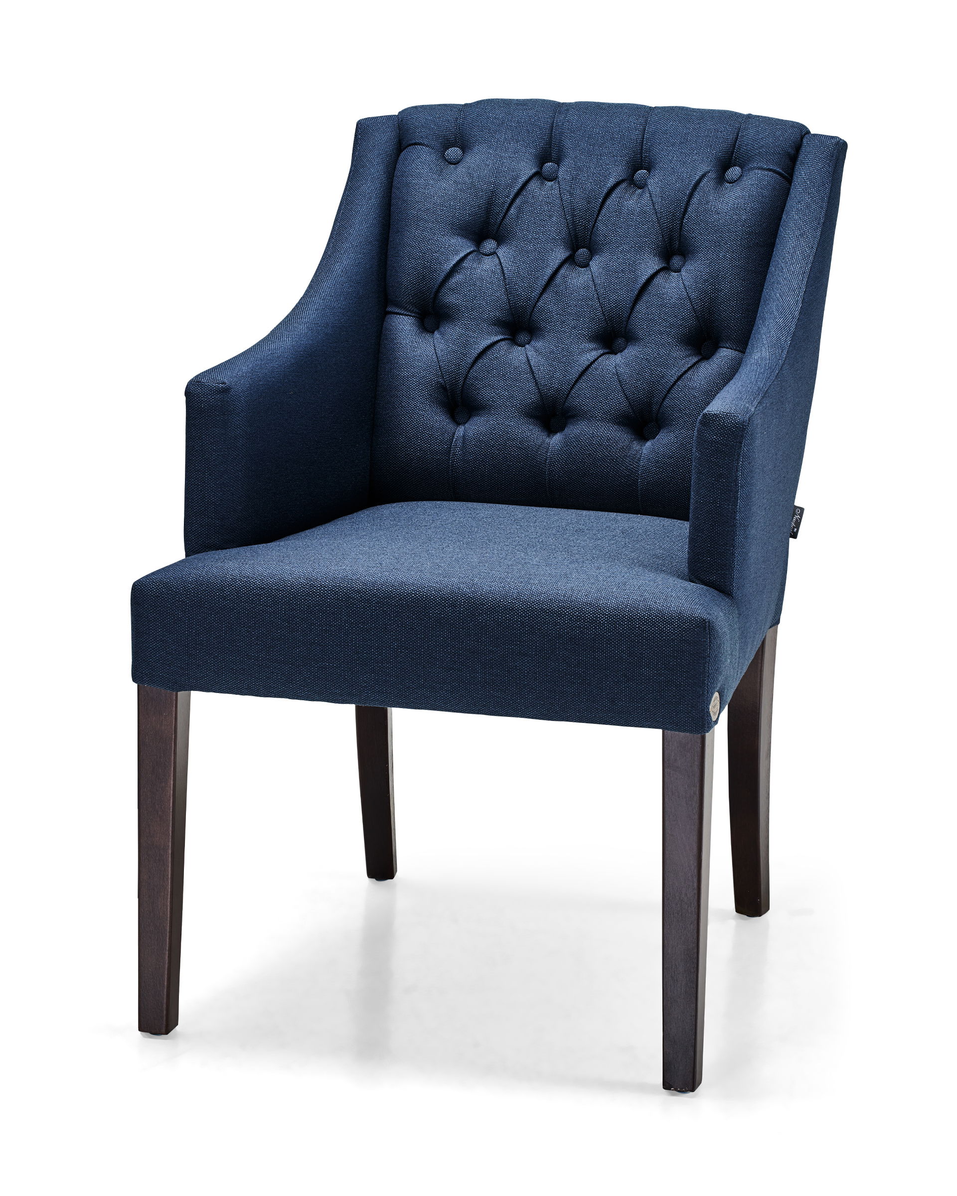 Newportin käsinojallinen Delano tuoli indigo