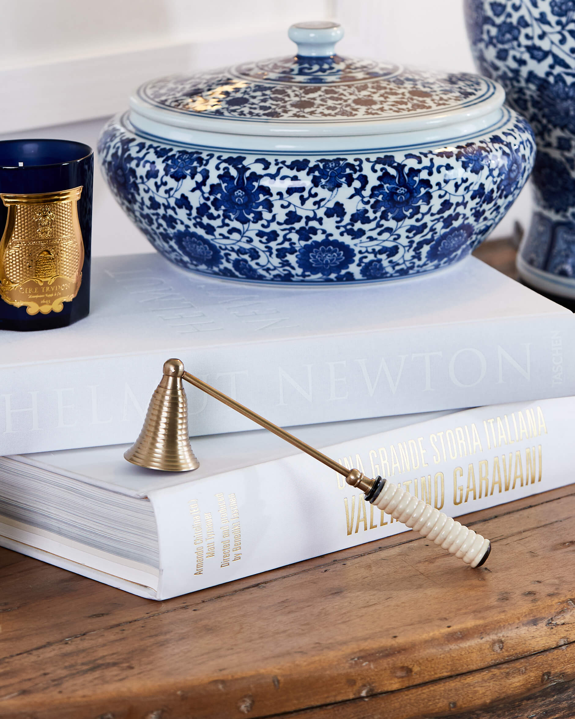 Mallory-kynttilänsammutin, messinki