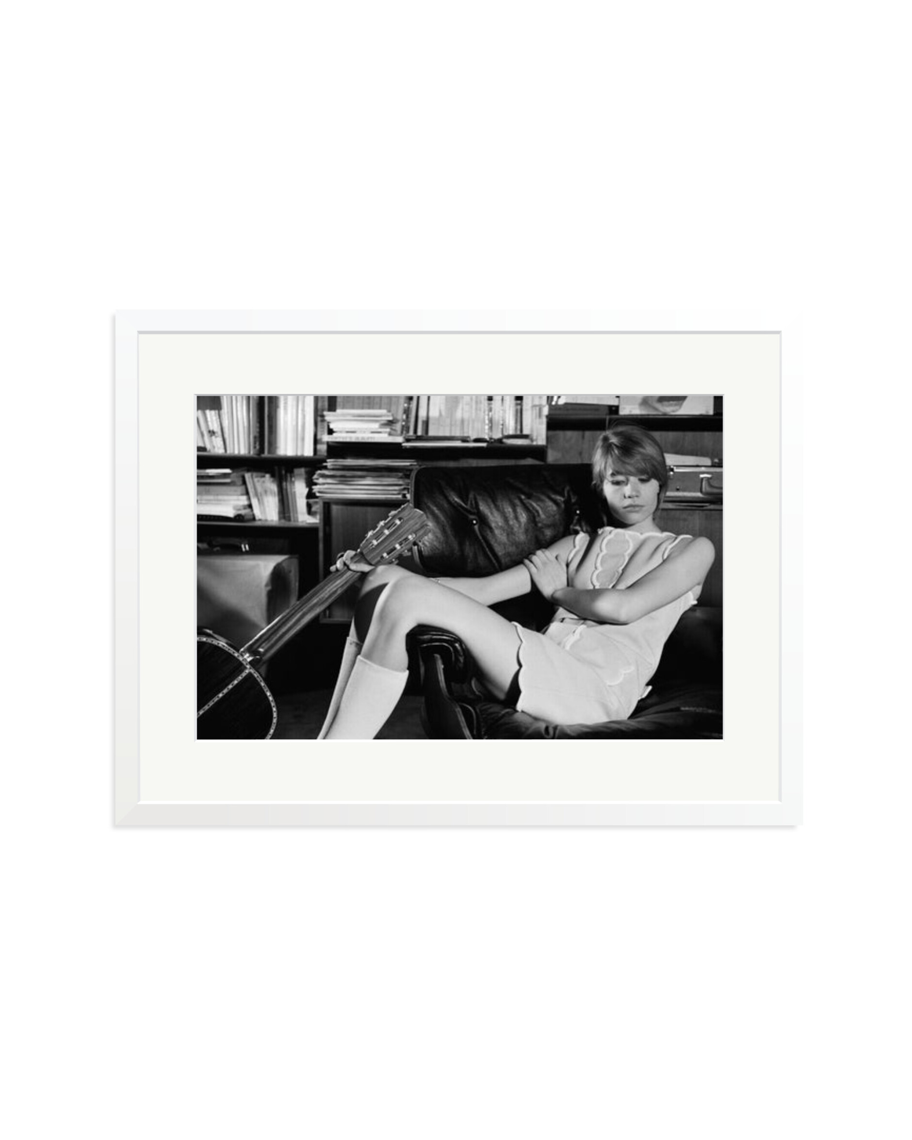 Francoise Hardy at Home White / XL