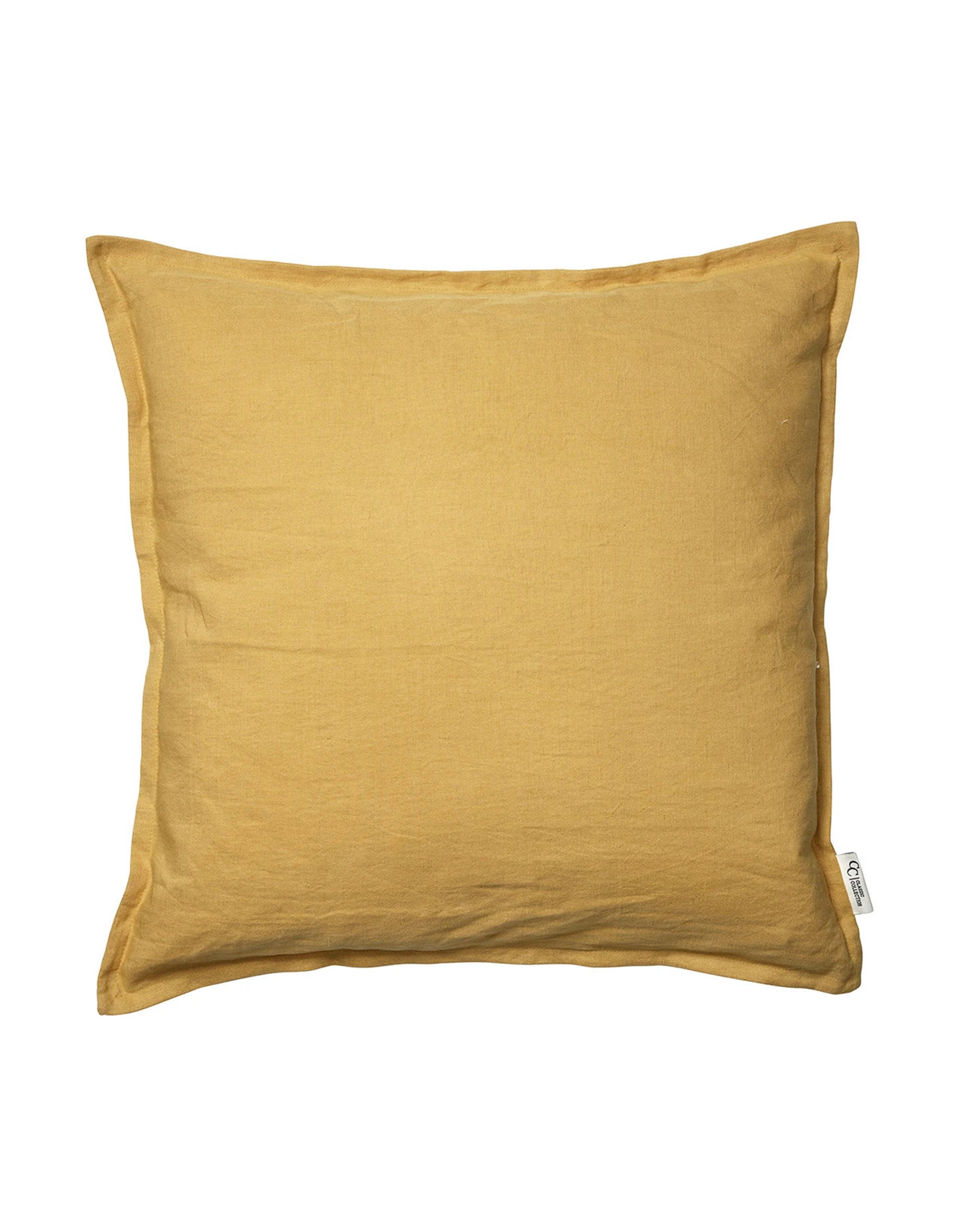 Classic Linen Kissenhülle ocker
