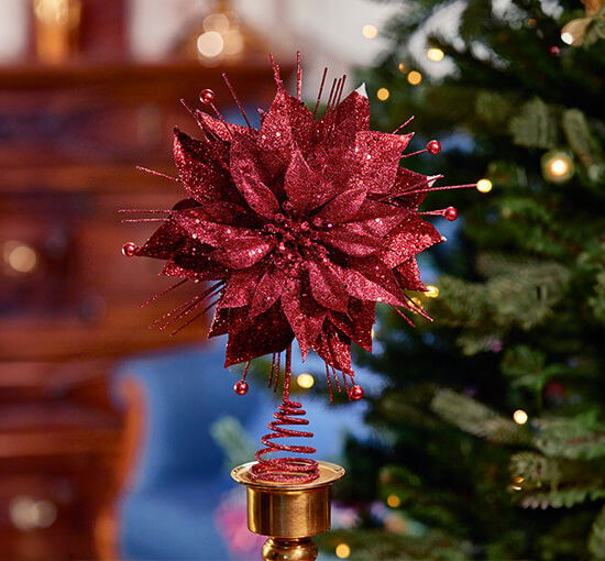 Red - Layla Tree Topper Star Red