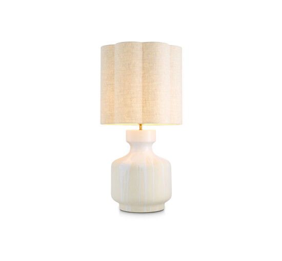 null - Lorena Table Lamp White