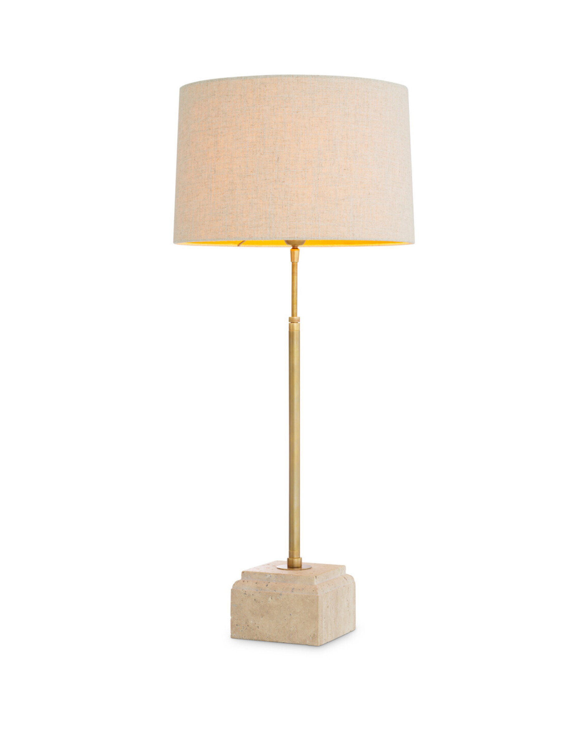 Rialta bordslampa mässing