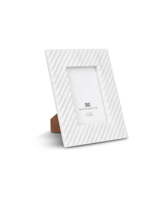 Casale fotoram vit marmor 4-set