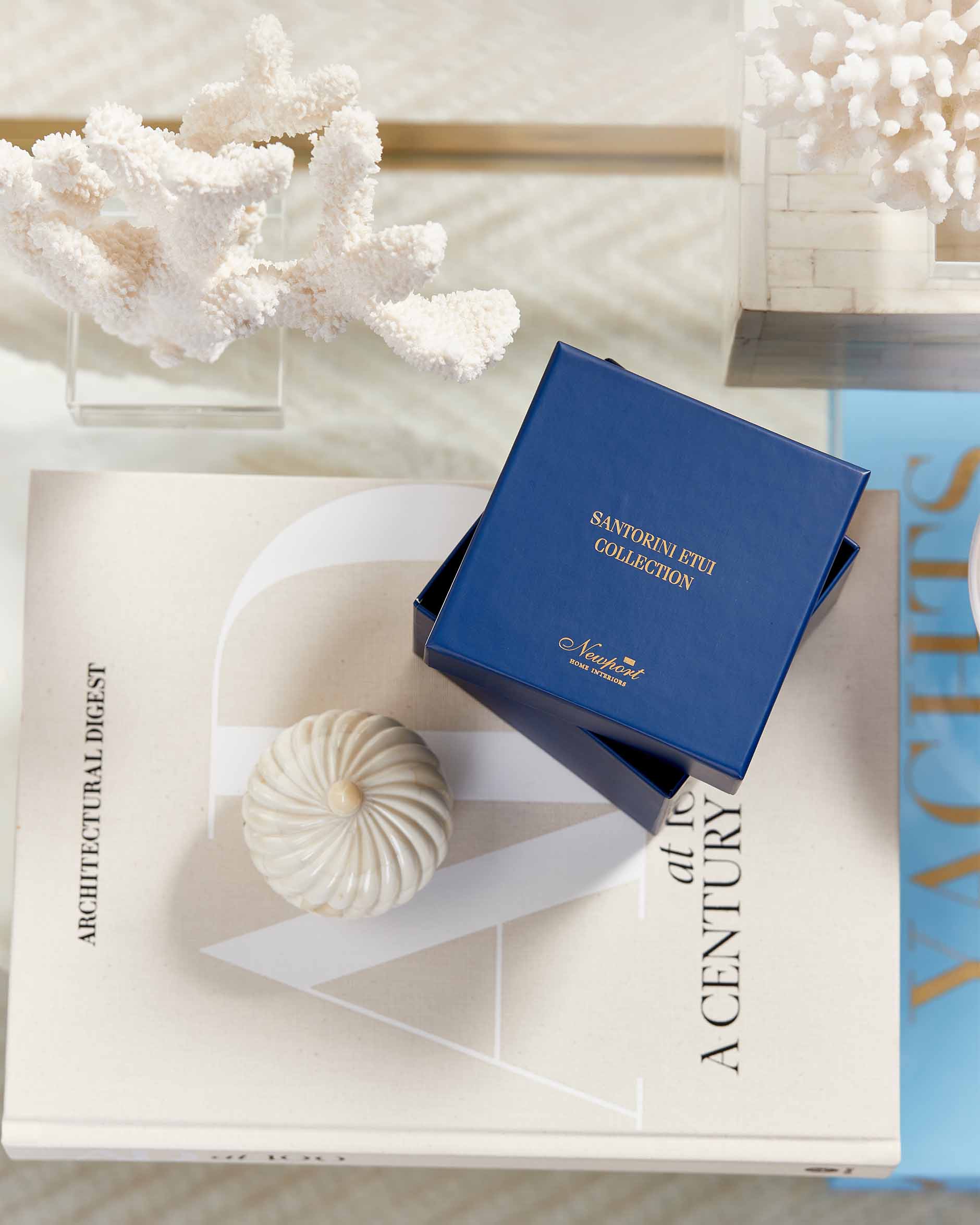 Maregio dekorationsask vit