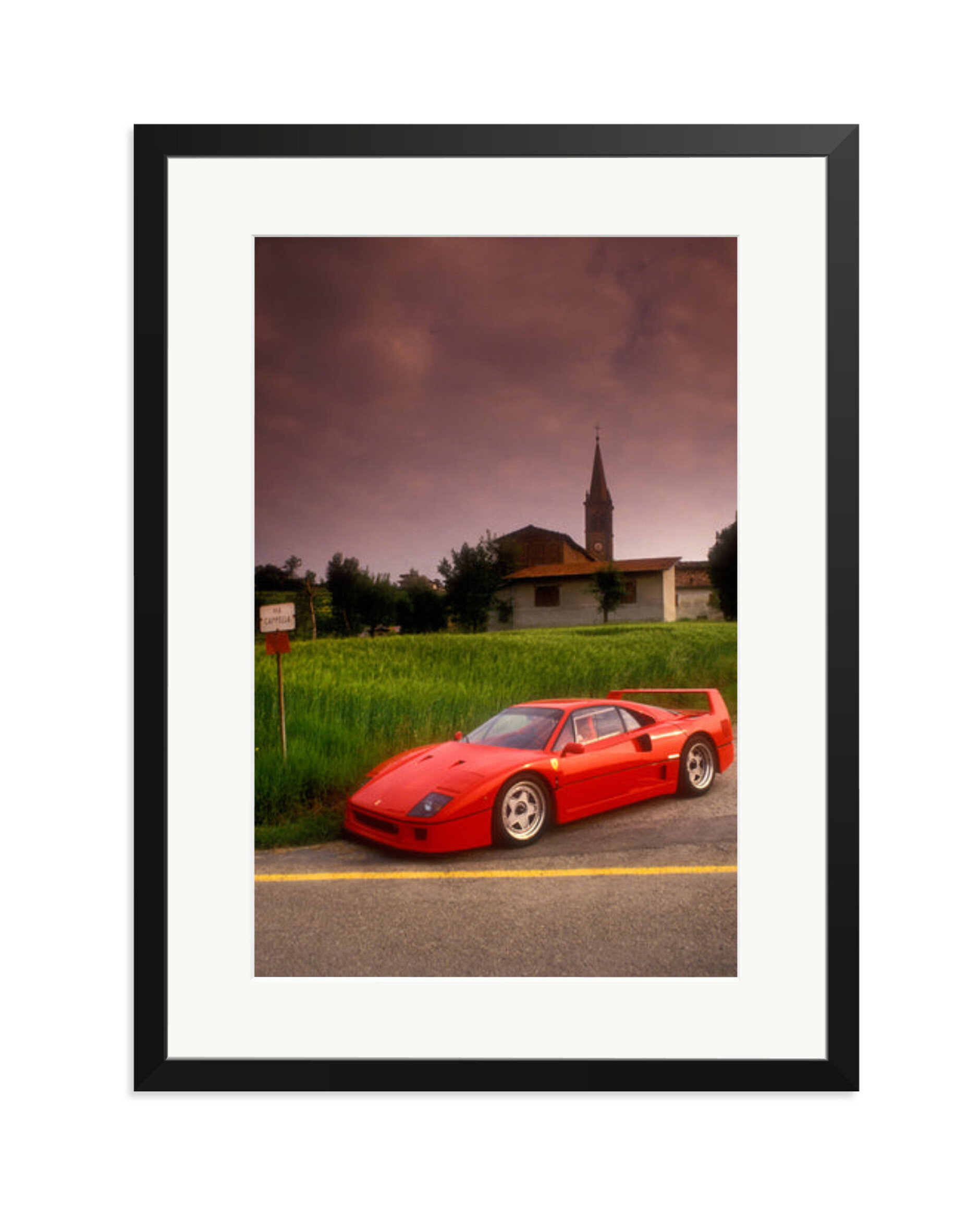 Ferrari F40, 1987 Black / XL