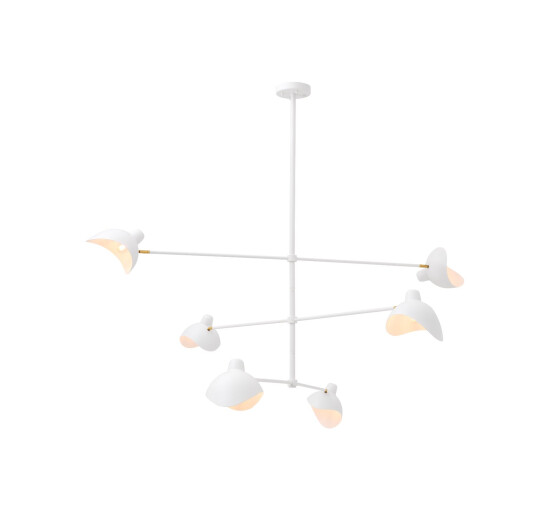 null - Vince Chandelier White